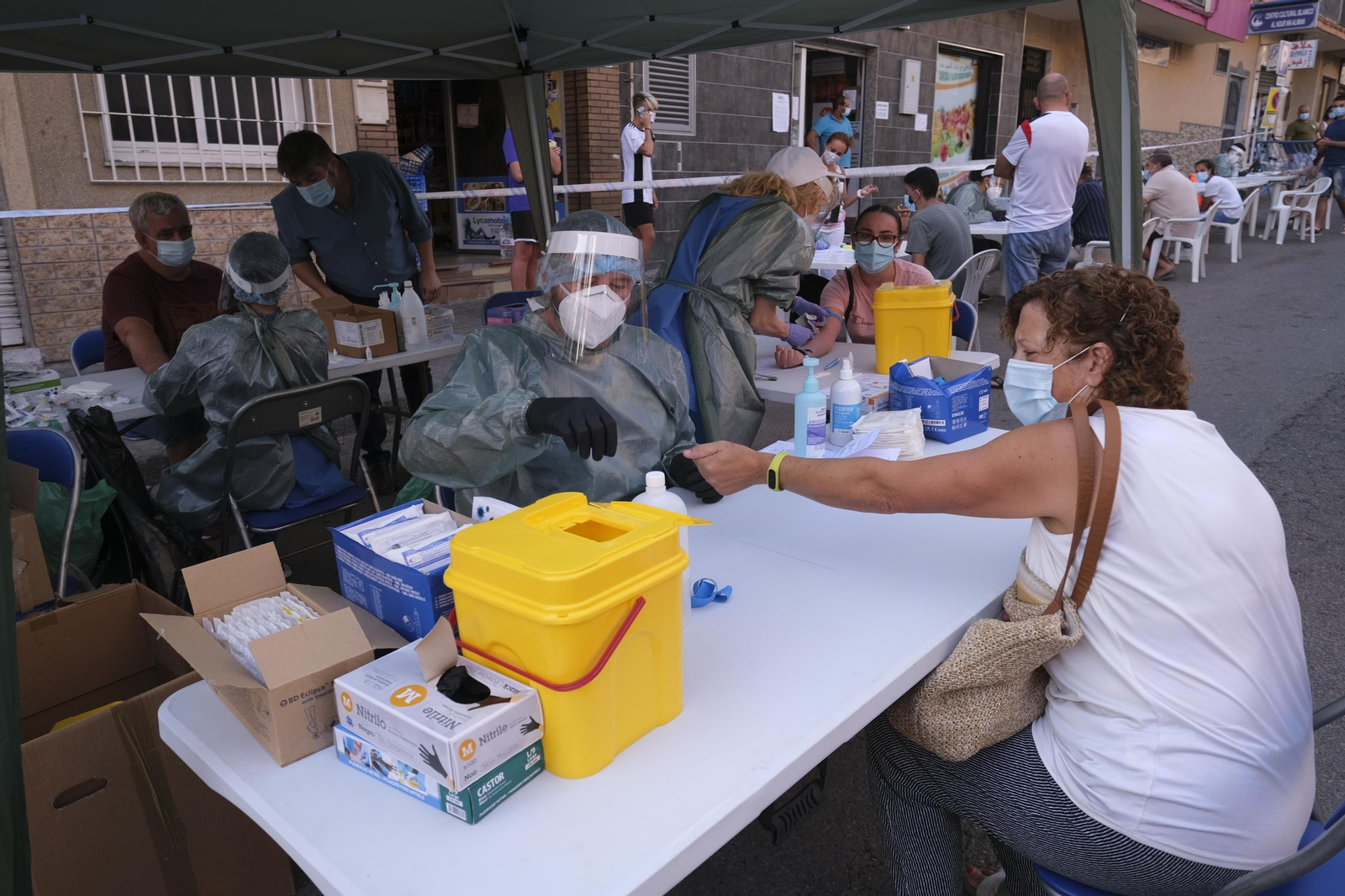 Fotogalería pruebas serológicas de la COVID-19 en Santa María del Águila