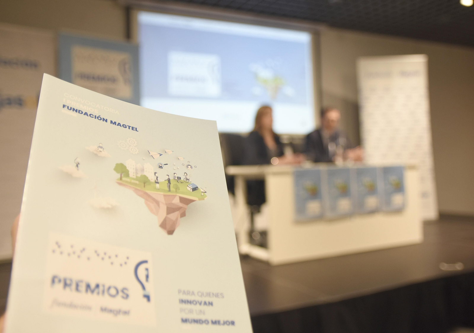 Presentación de los premios de la Fundación Magtel.