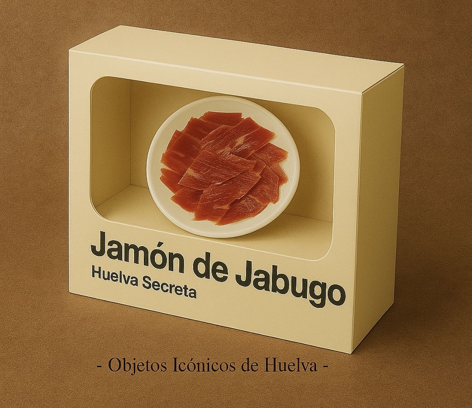 Así se vería Huelva si fuese un coleccionable