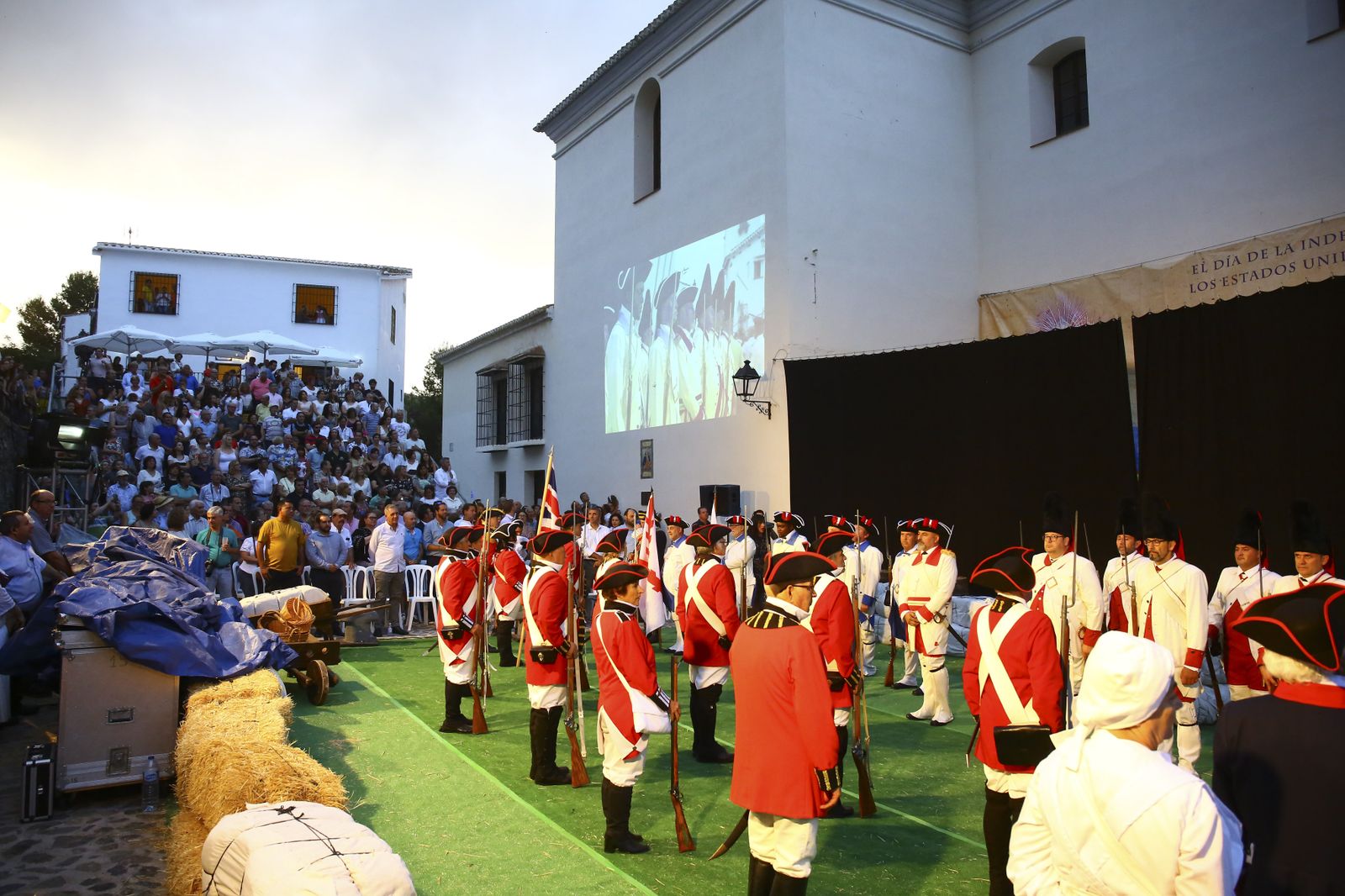 Las fotos de la Fiesta del 4 de julio y el homenaje a Bernardo de Gálvez en Macharaviaya