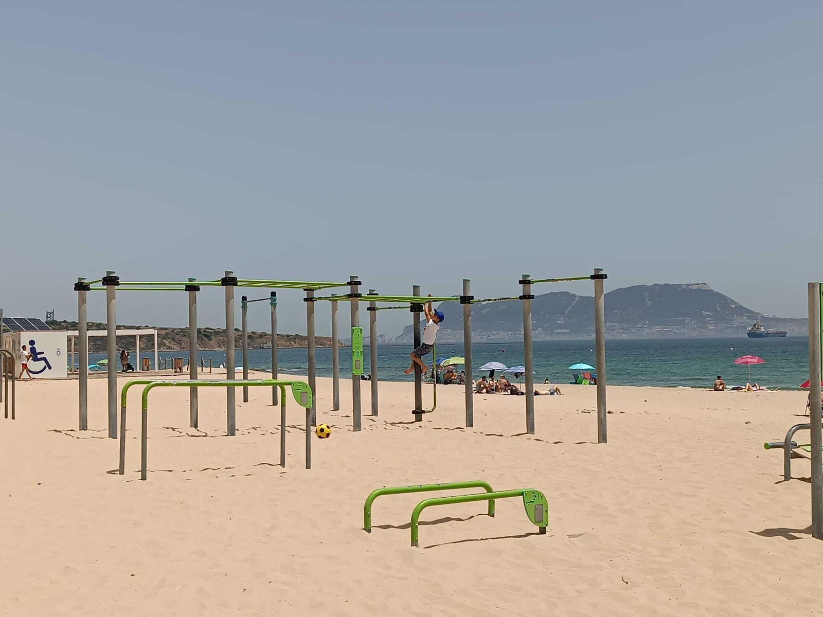 Getares, una playa accesible en Algeciras