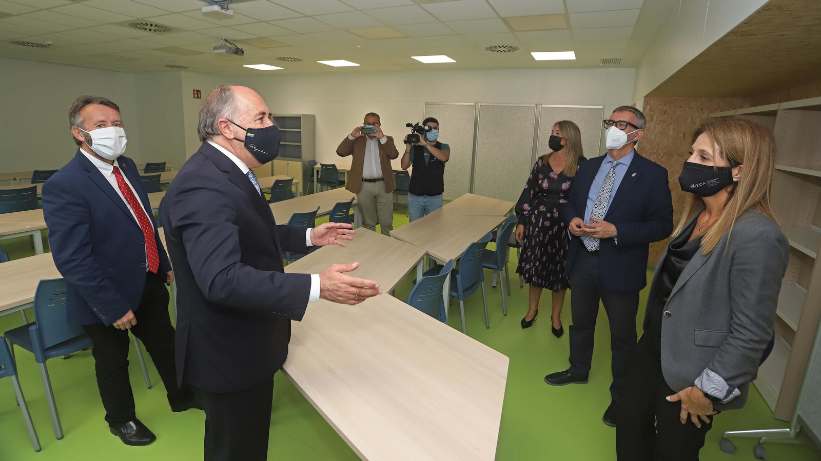 Fotos de la inauguración de la nueva Biblioteca del Campus Bahía de Algeciras