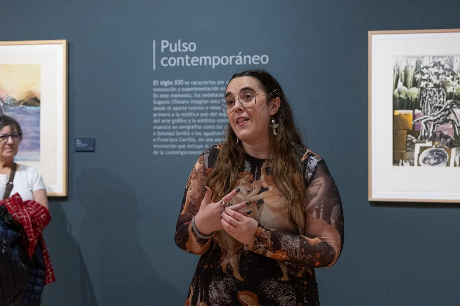Inauguración de la nueva sala de exposiciones permanentes del Museo de Jaén con la colección de arte gráfico