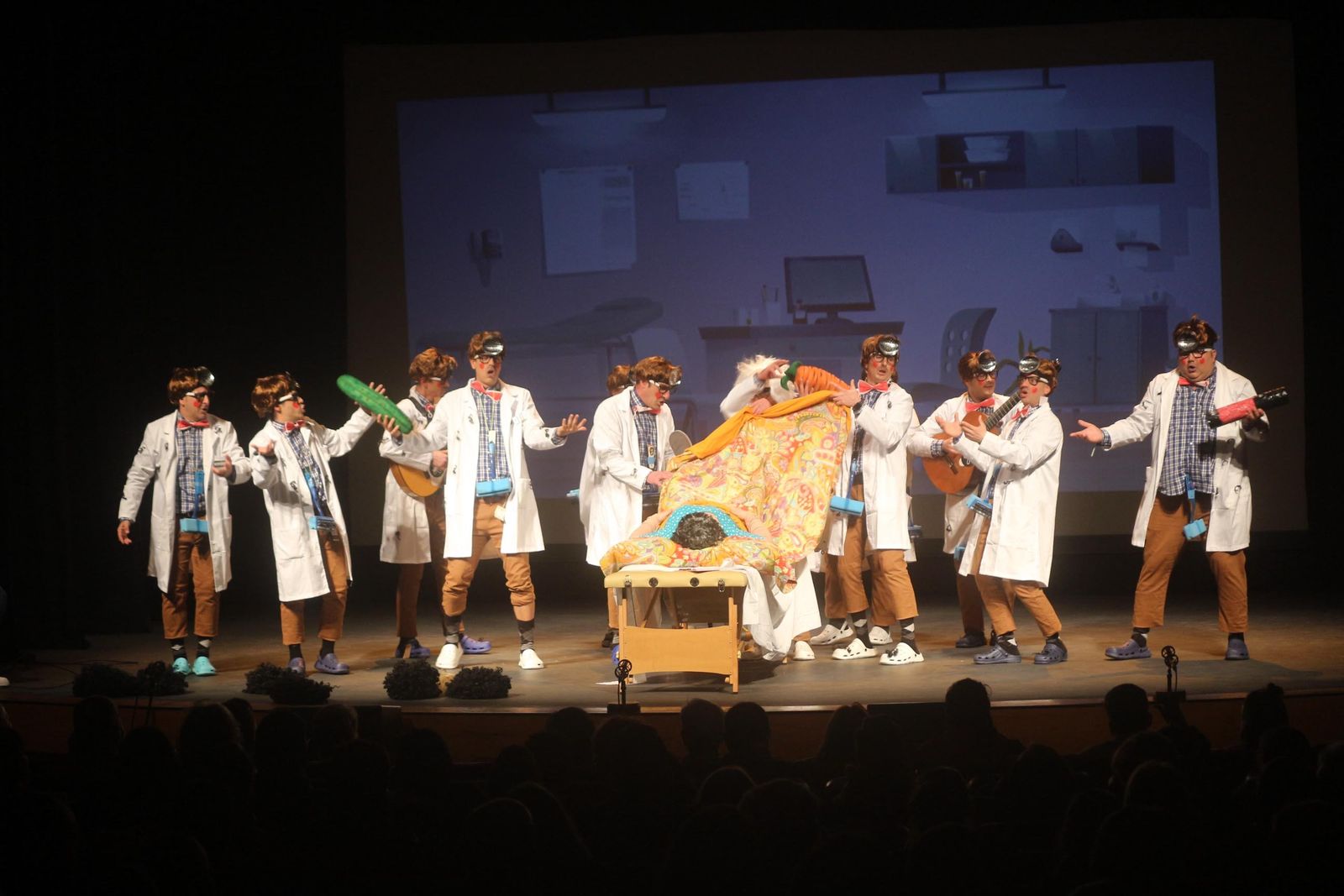 Puerto Real: Las imágenes de la primera semifinal del Concurso de Agrupaciones de Carnaval