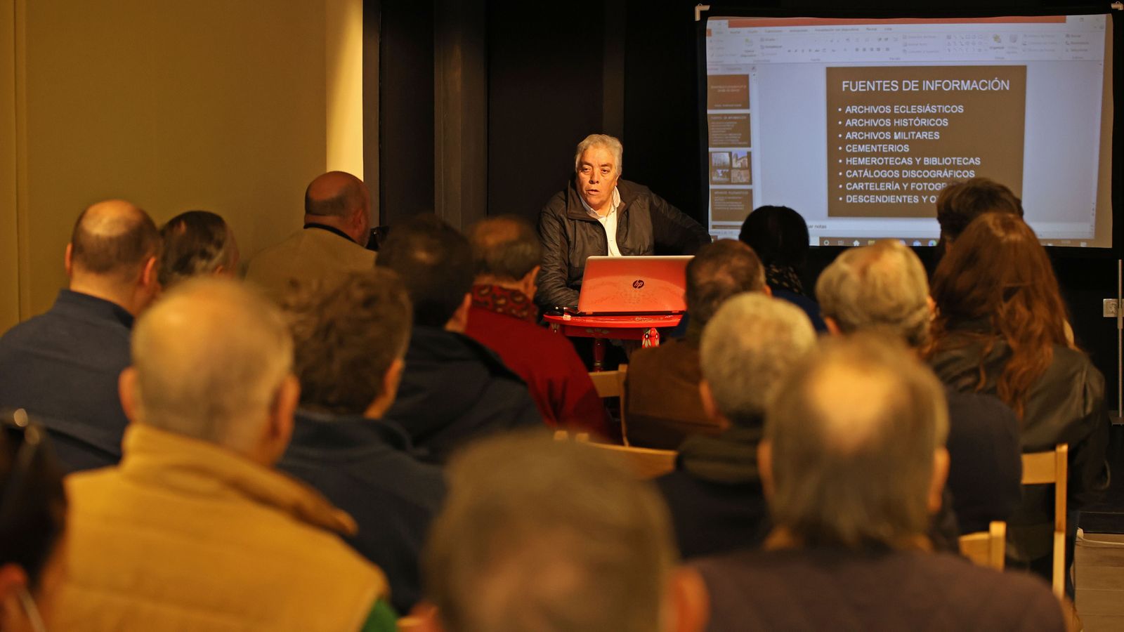 Manuel Bohórquez, ayer en el espacio Expoflamenco.
