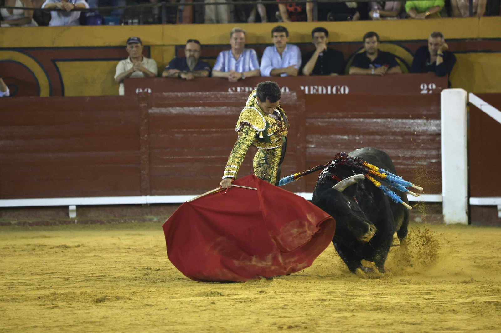 Fotos de la brava corridade La Palmosilla con Emilio de Justo, Borja Jiménez y David de Miranda