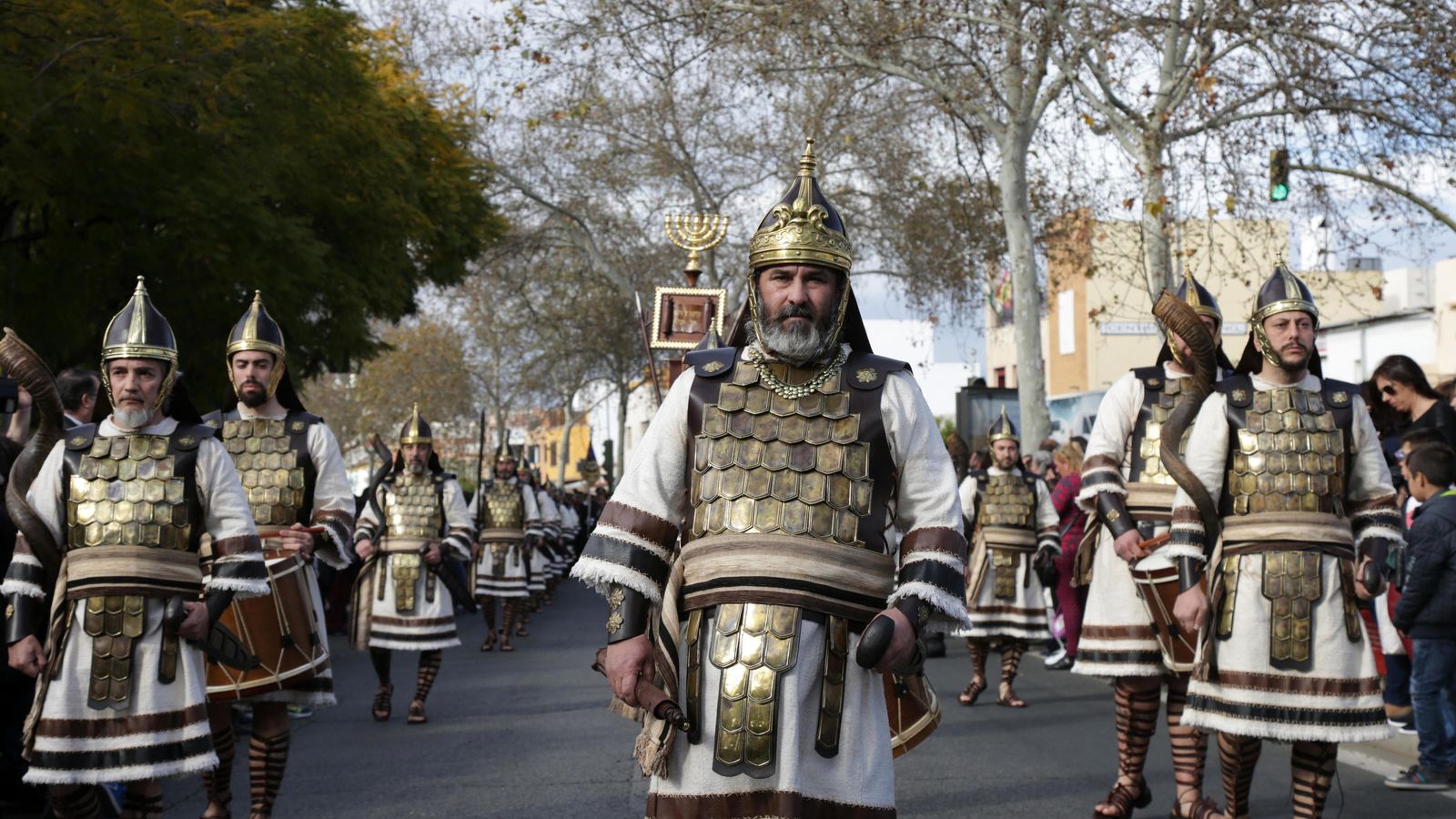 Guardia hebrea de la Milagrosa el Sábado de Pasión.