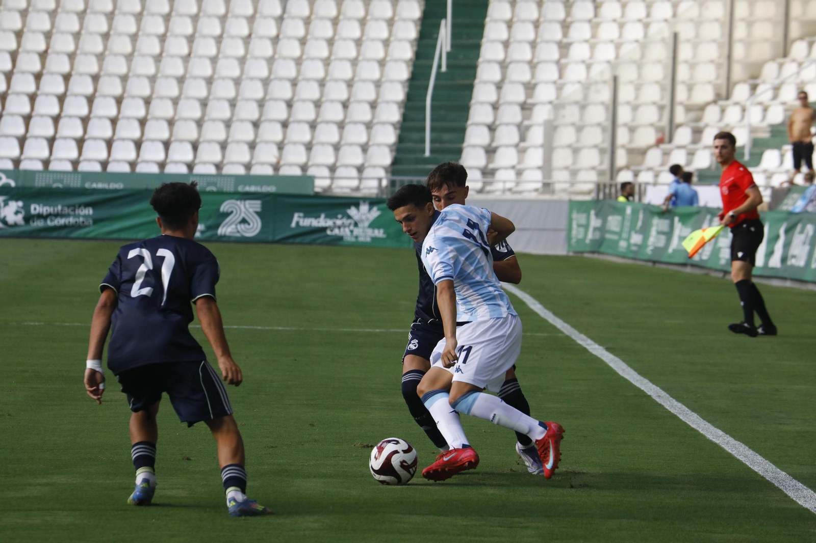 Las mejores fotos del Racing Club - Real Madrid del Mundial de Clubes juvenil en El Arcángel