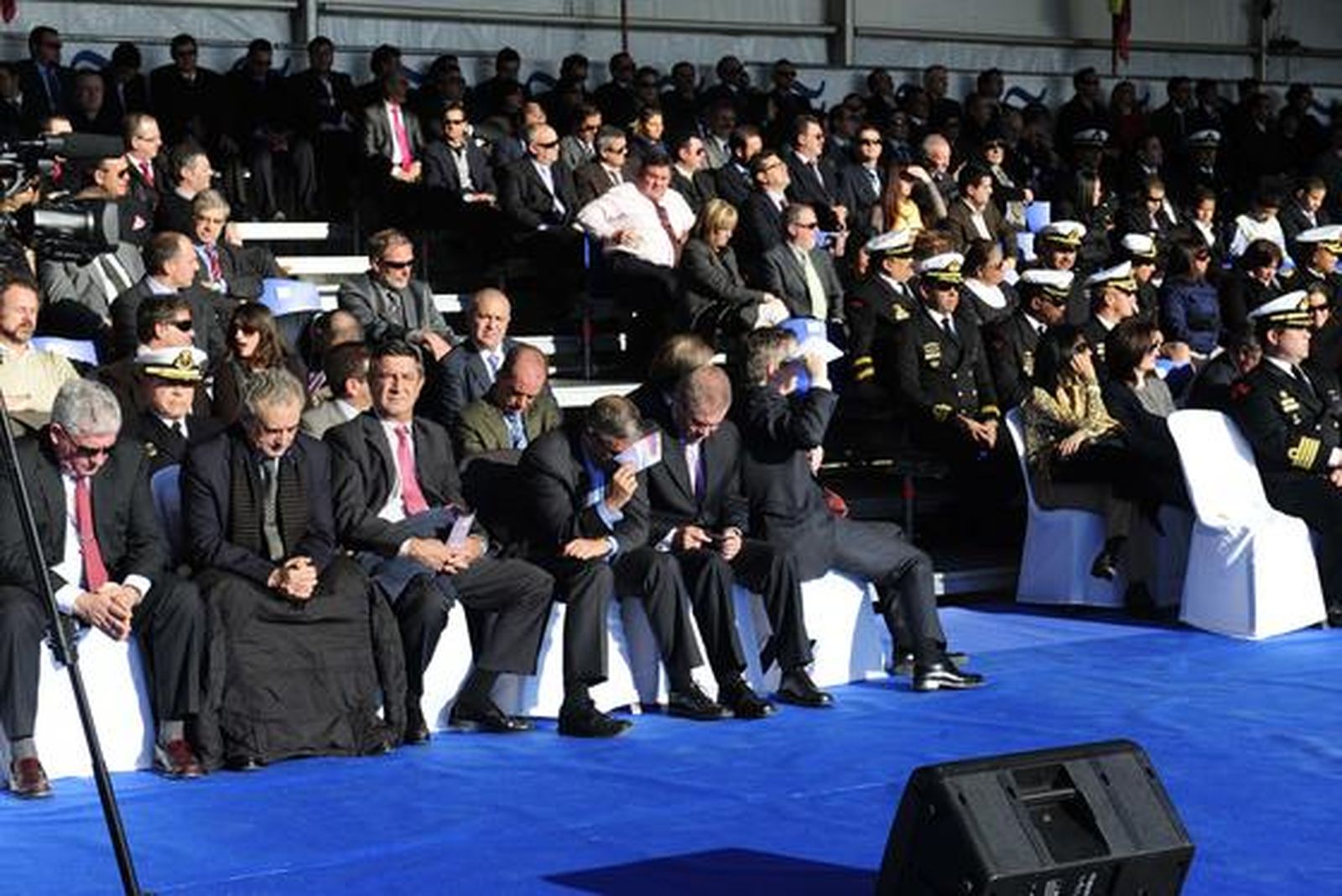 Navantia entrega el buque de Vigilancia Litoral Naiguatá a la Armada de Venezuela. 

Foto: Elias Pimentel