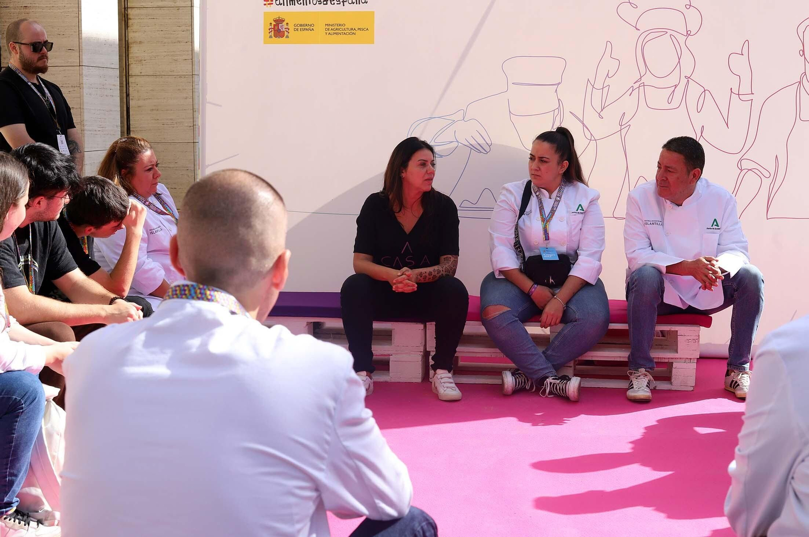 Talleres y ambiente en la segunda edición de Binómico, en imágenes