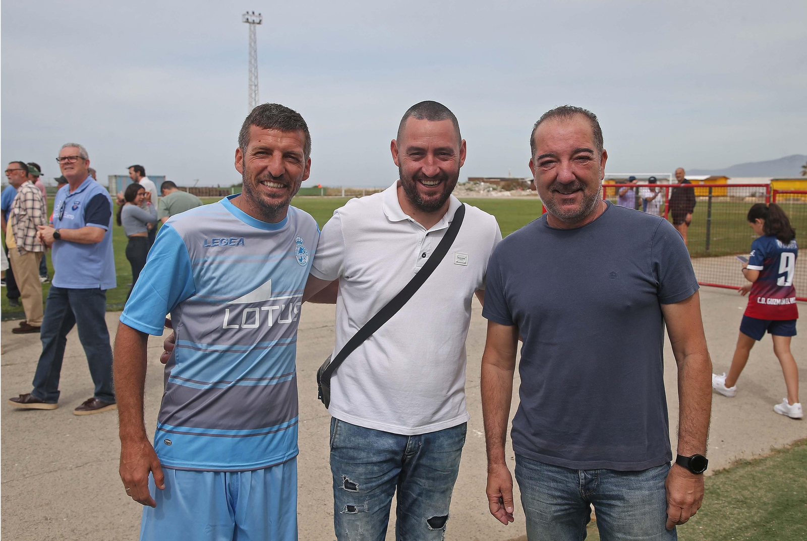 Fotos del homenaje al futbolista Juan Hoyos en Tarifa