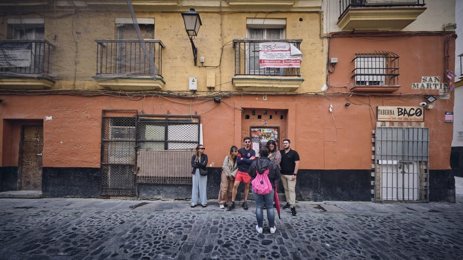 Las imágenes del estado de dejadez que presenta el Pópulo