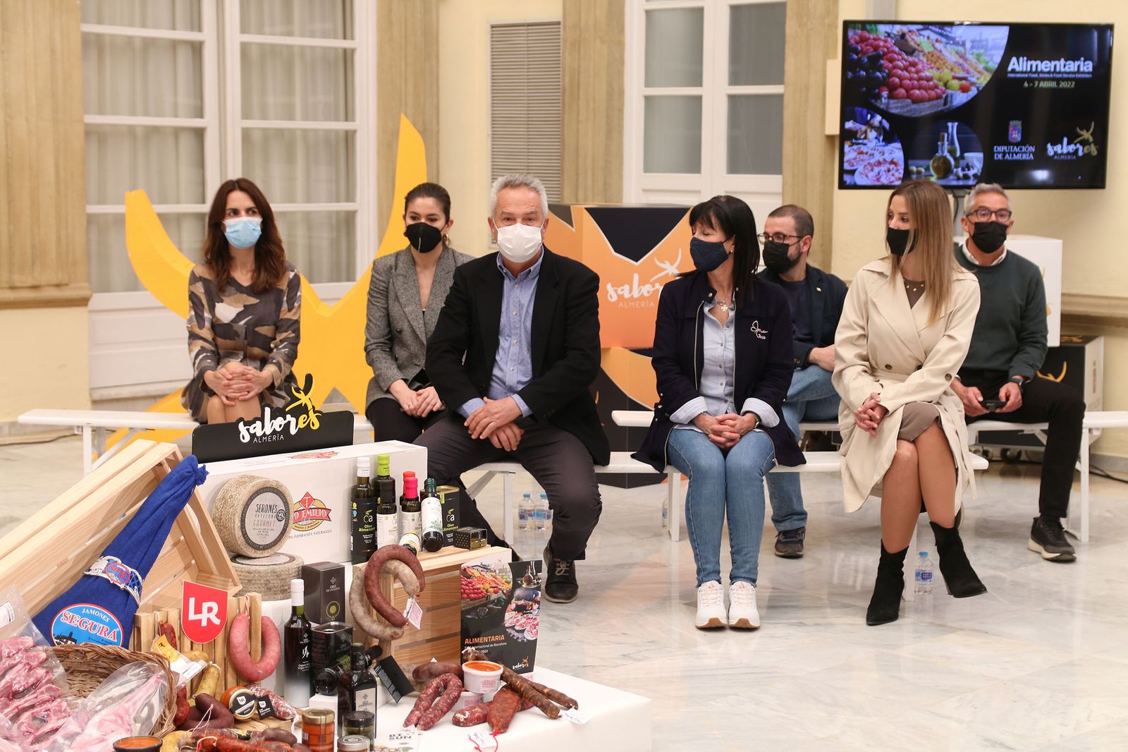 Fotogalería de la presentación del stand de Sabores Almería para Alimentaria