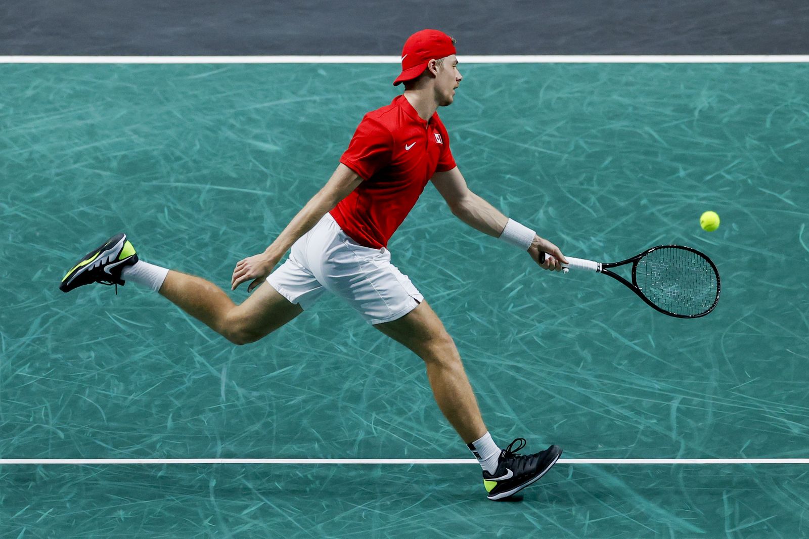 Denis Shapovalov - Lorenzo Sonego, en la Copa Davis de Málaga