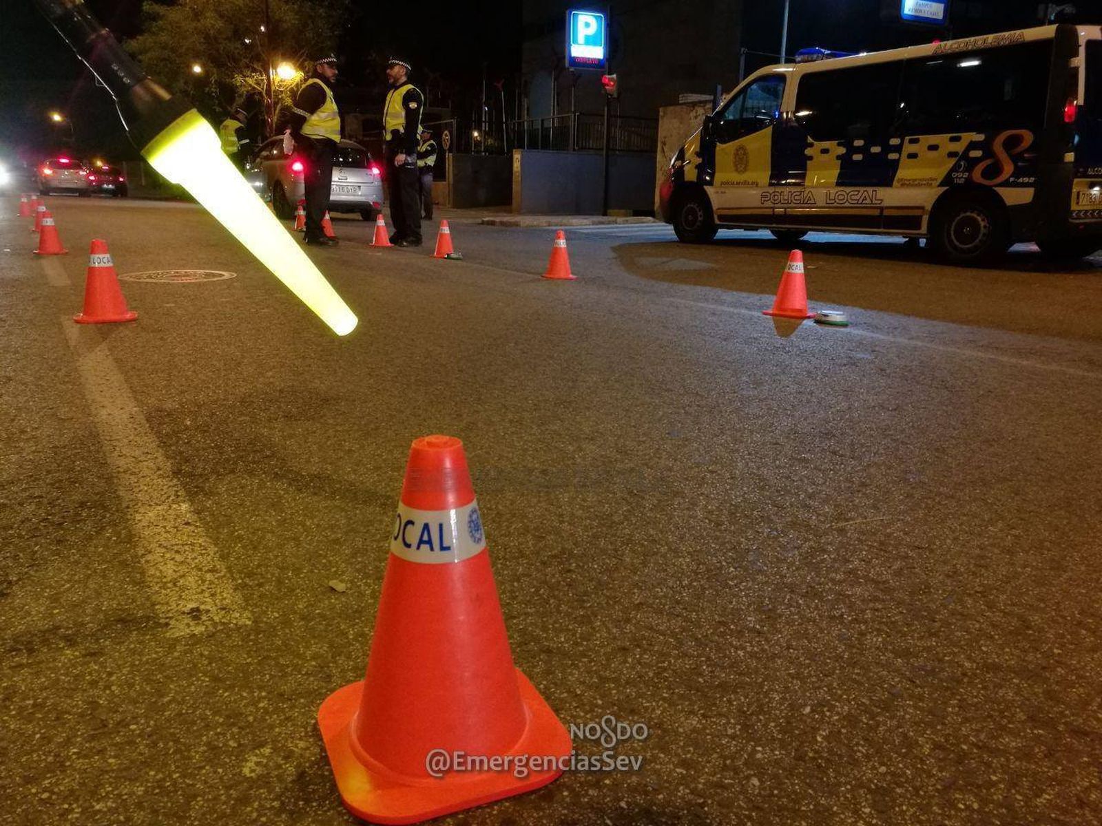 Un vecino de Camas denunciado dos veces en la misma noche por conducir ebrio