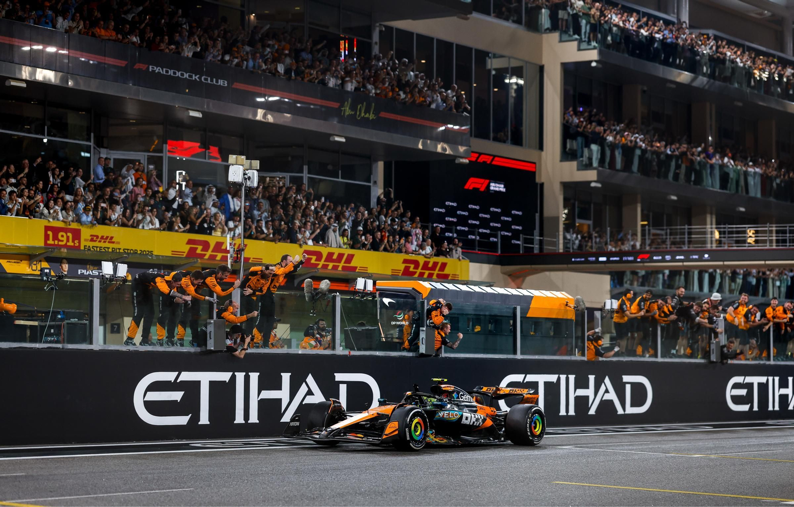 Las fotos del título mundial de Lando Norris en la Fórmula 1
