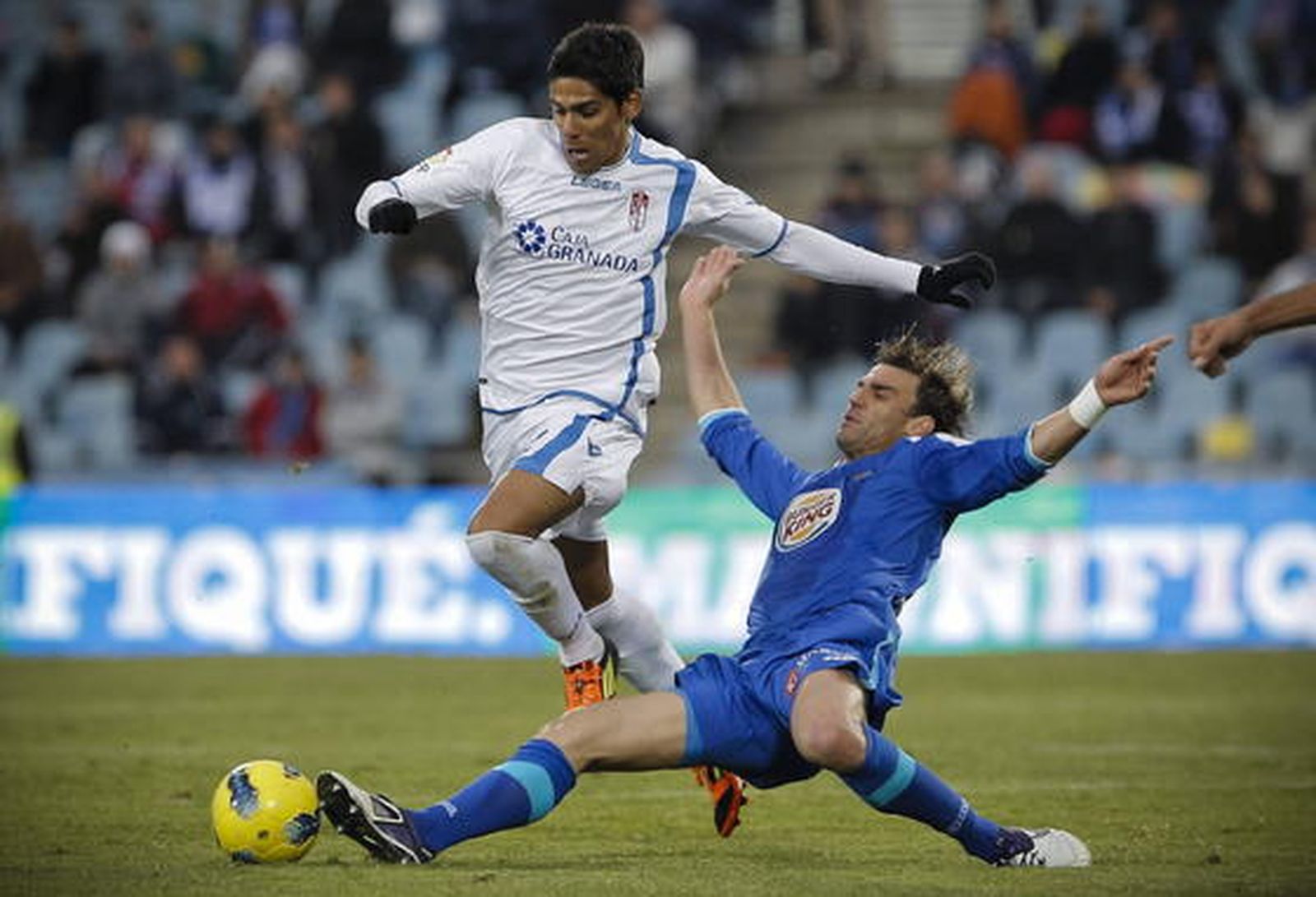 El Granada se trae una derrota injusta de Getafe (1-0). / EFE