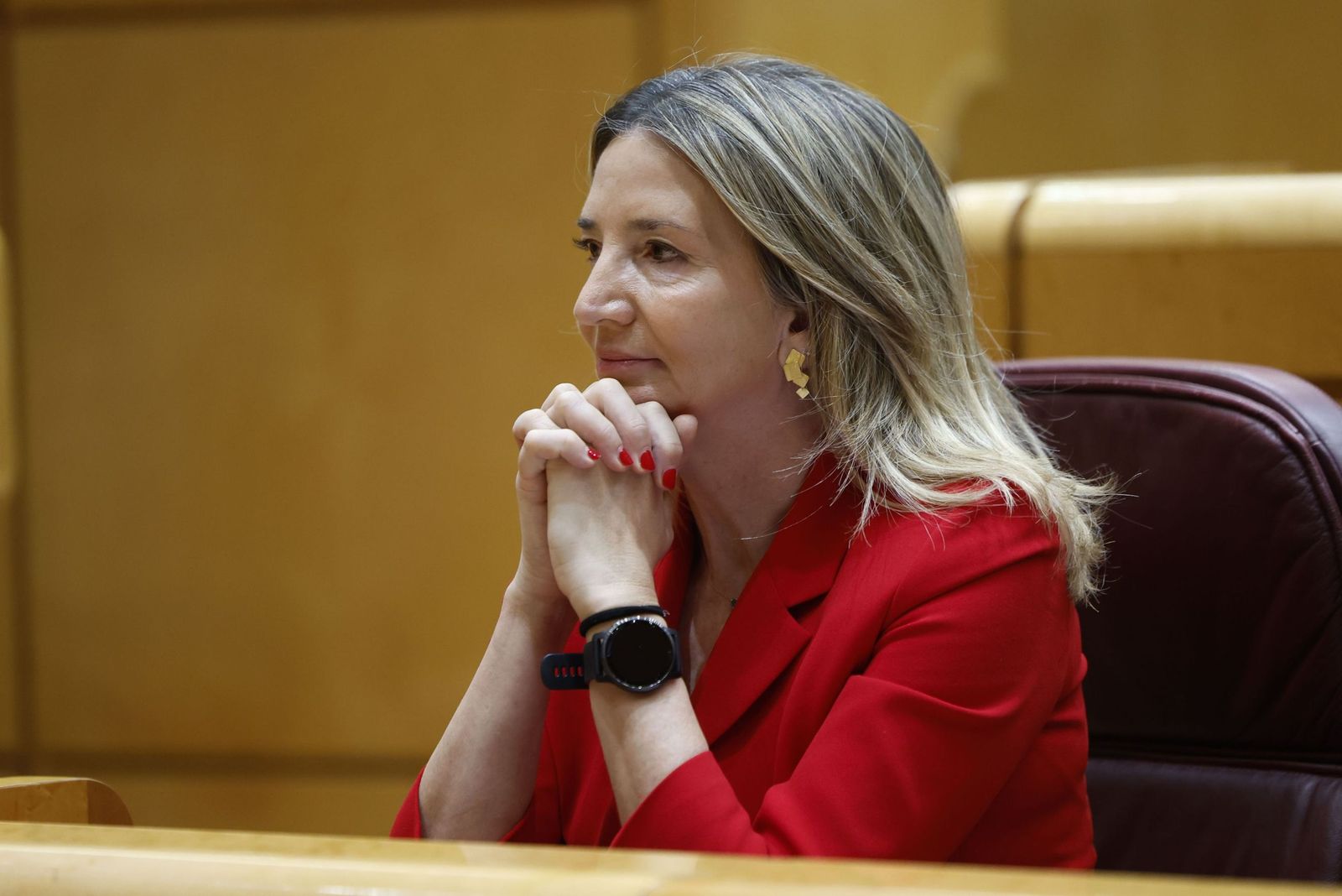 Alicia García, portavoz del PP en el Senado.