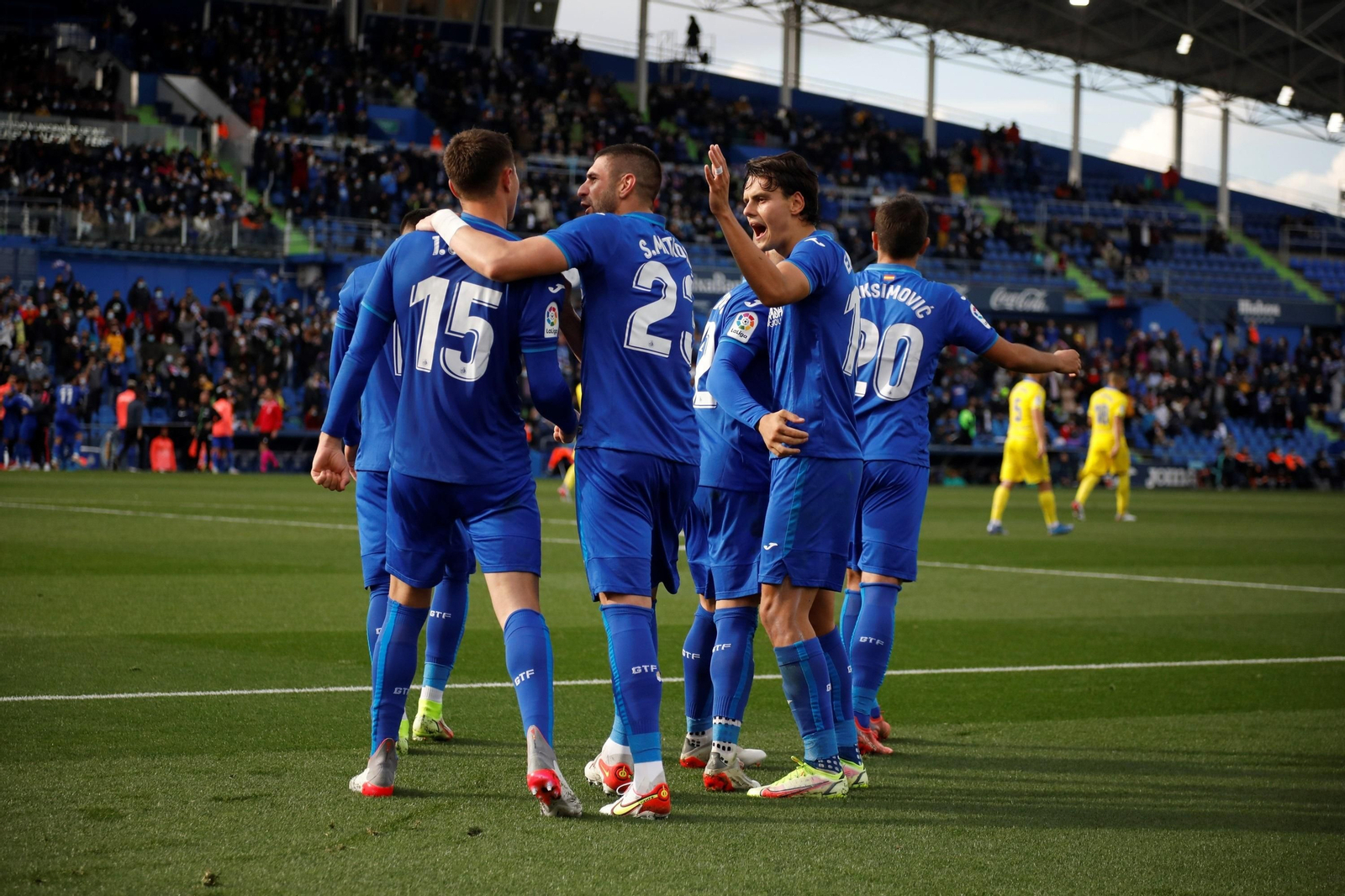 Las imágenes del Getafe-Cádiz CF