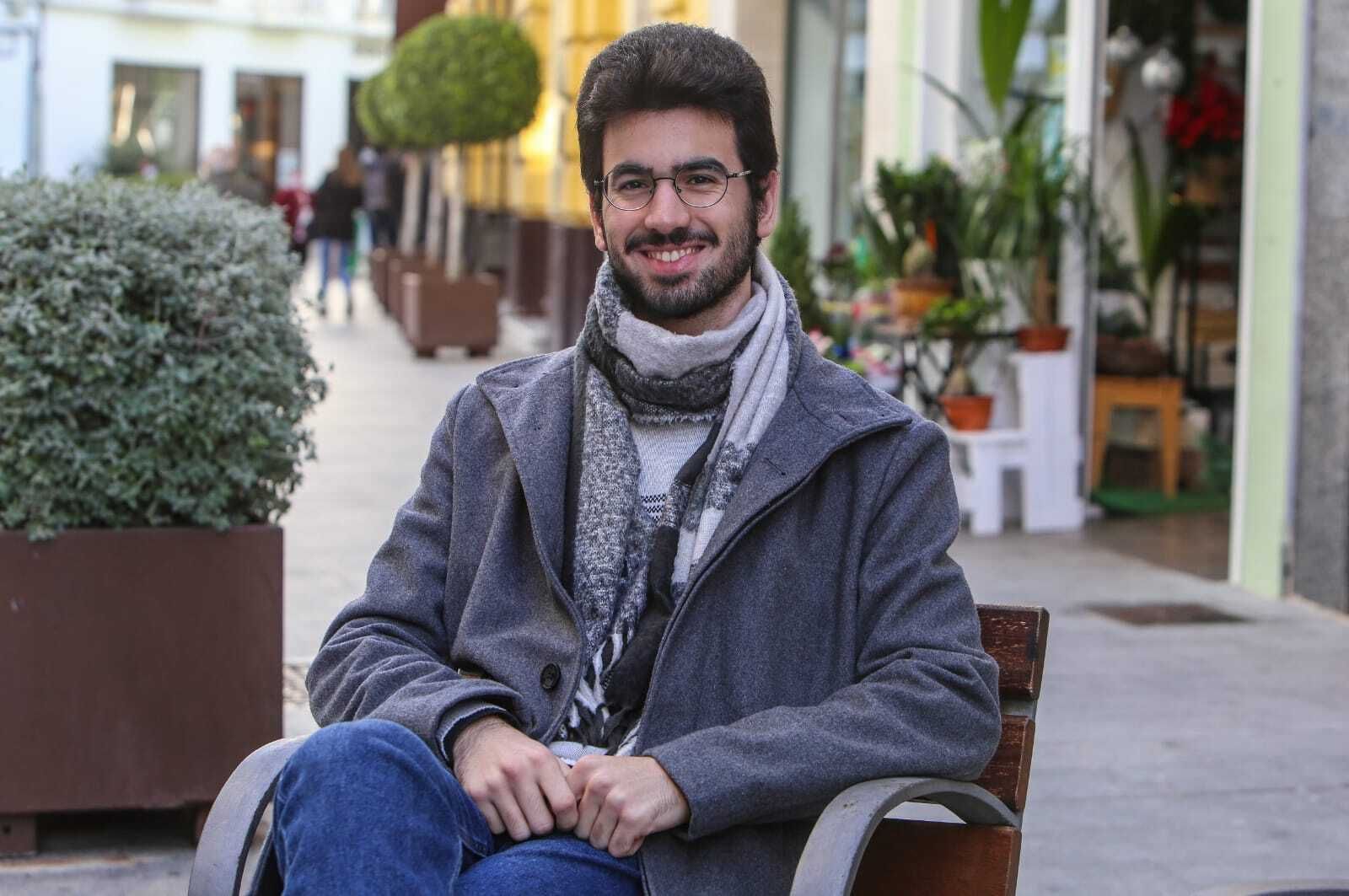 Juan José Sevilla, pianista chiclanero de 23 años.