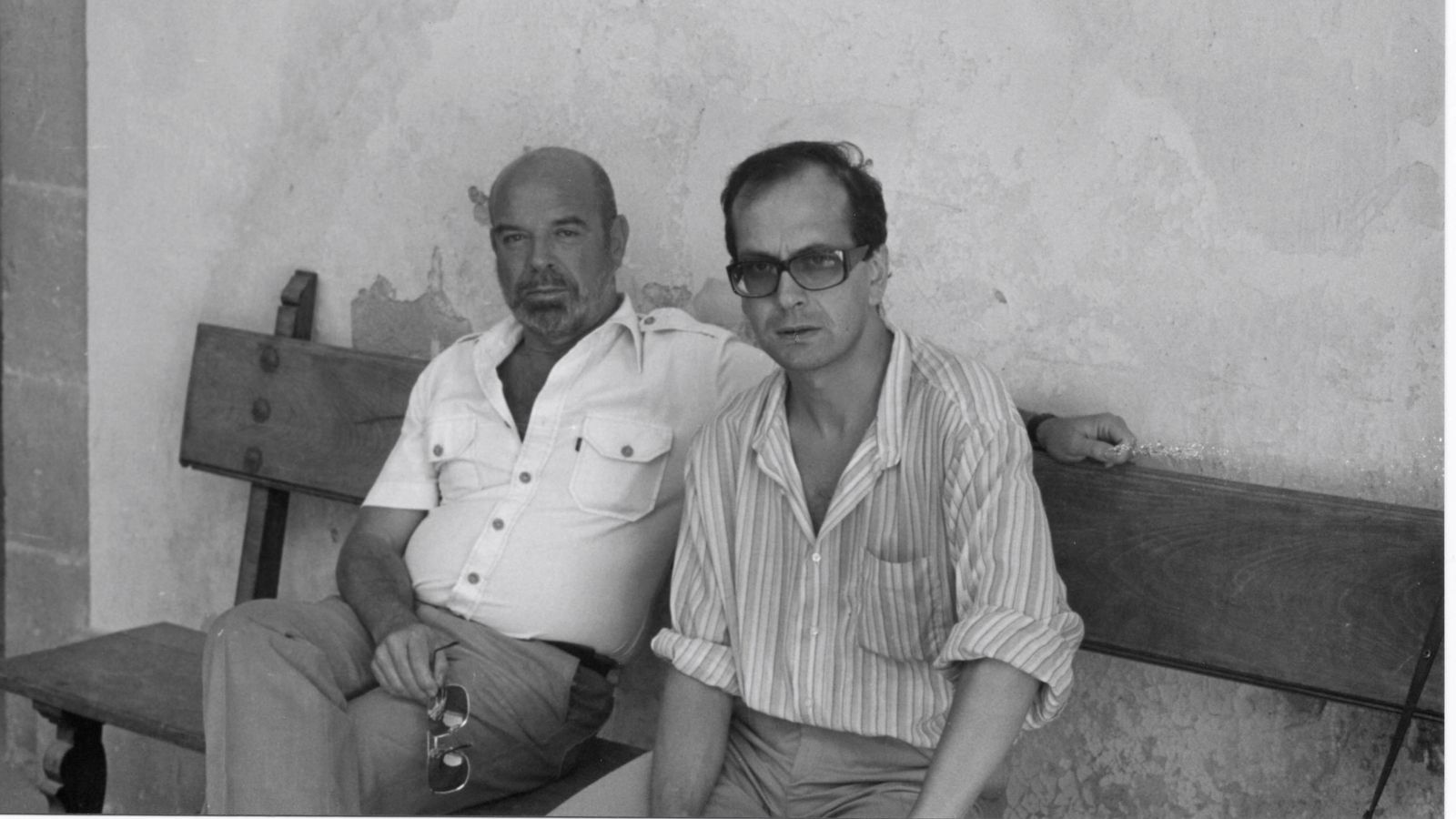 Con Jaime Gil de Biedma