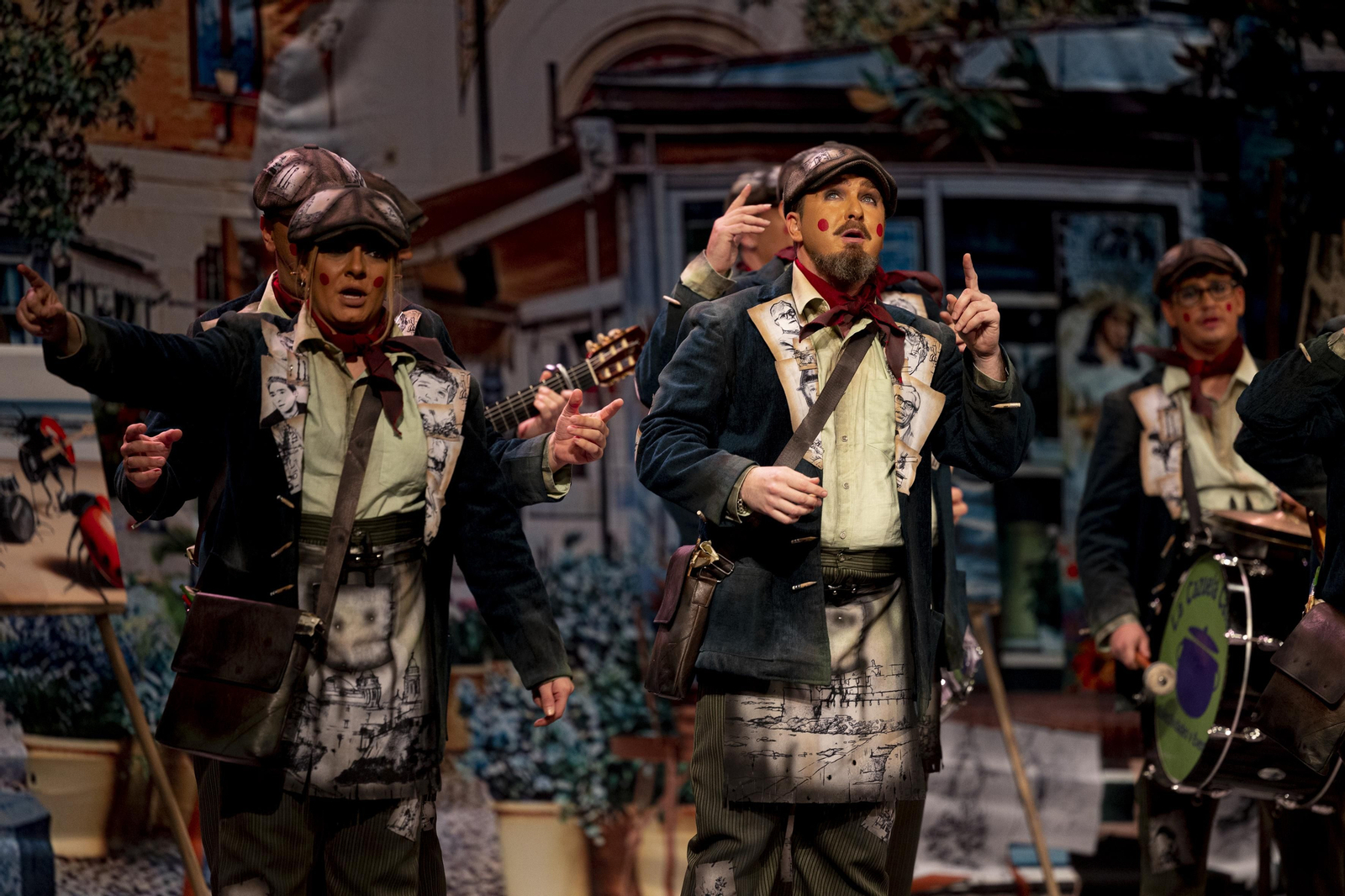 Comparsa 'Los retratistas'