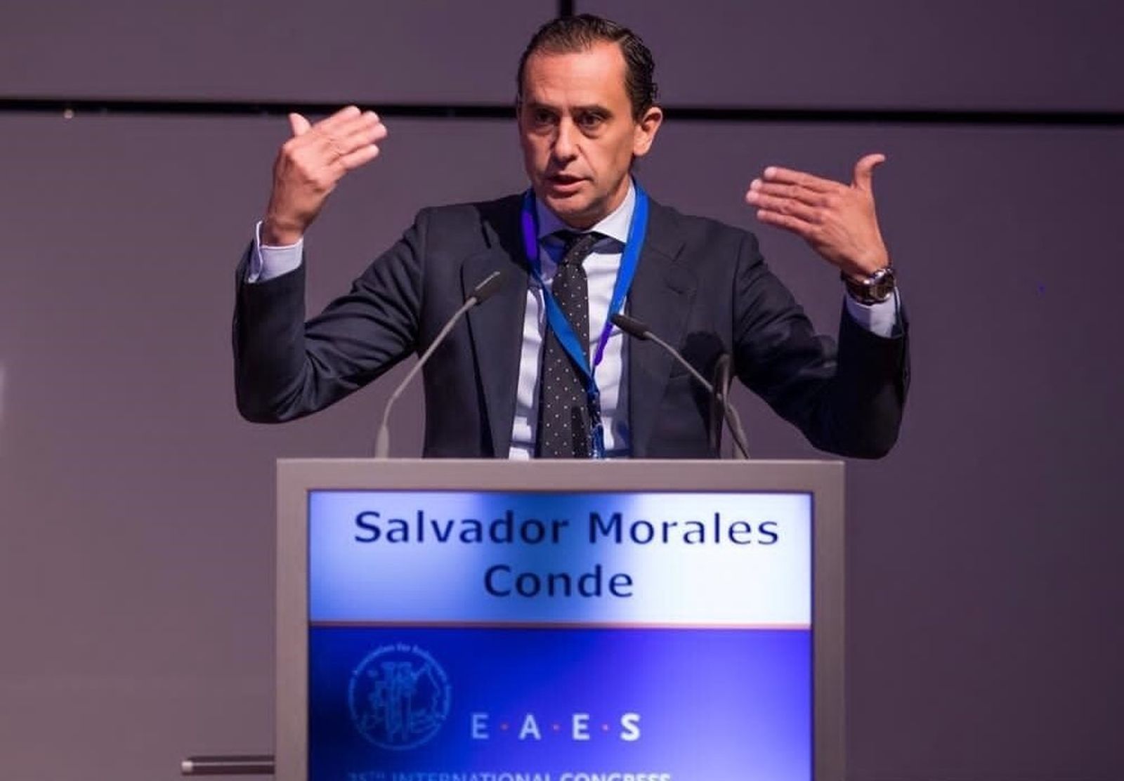 El doctor Salvador Morales Conde.