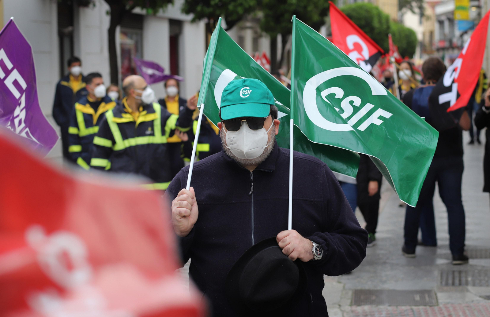 Manifestación de correos