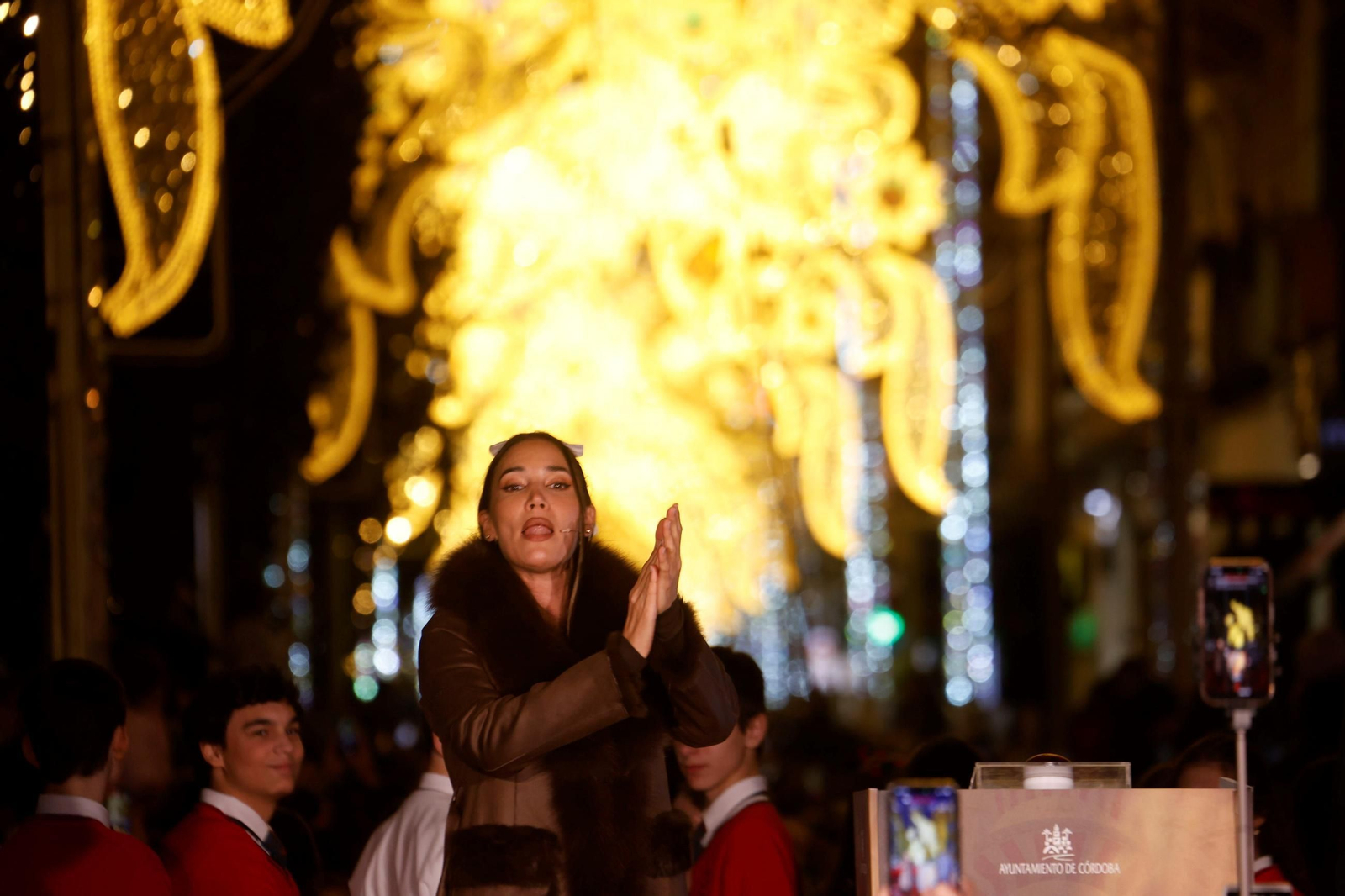 Así ha sido el espectácular encendido de las luces de Navidad de Córdoba