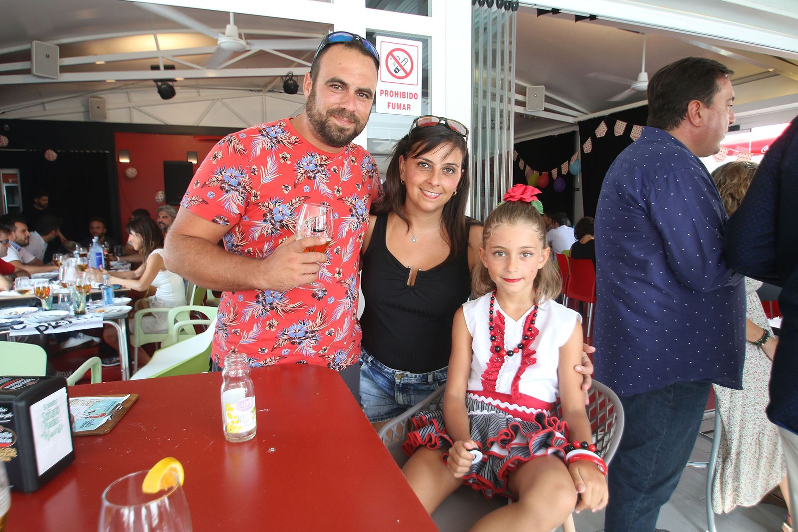 Las imágenes de la feria del mediodía del martes 20, en la Cuarta Planta. Feria de Almería 2019