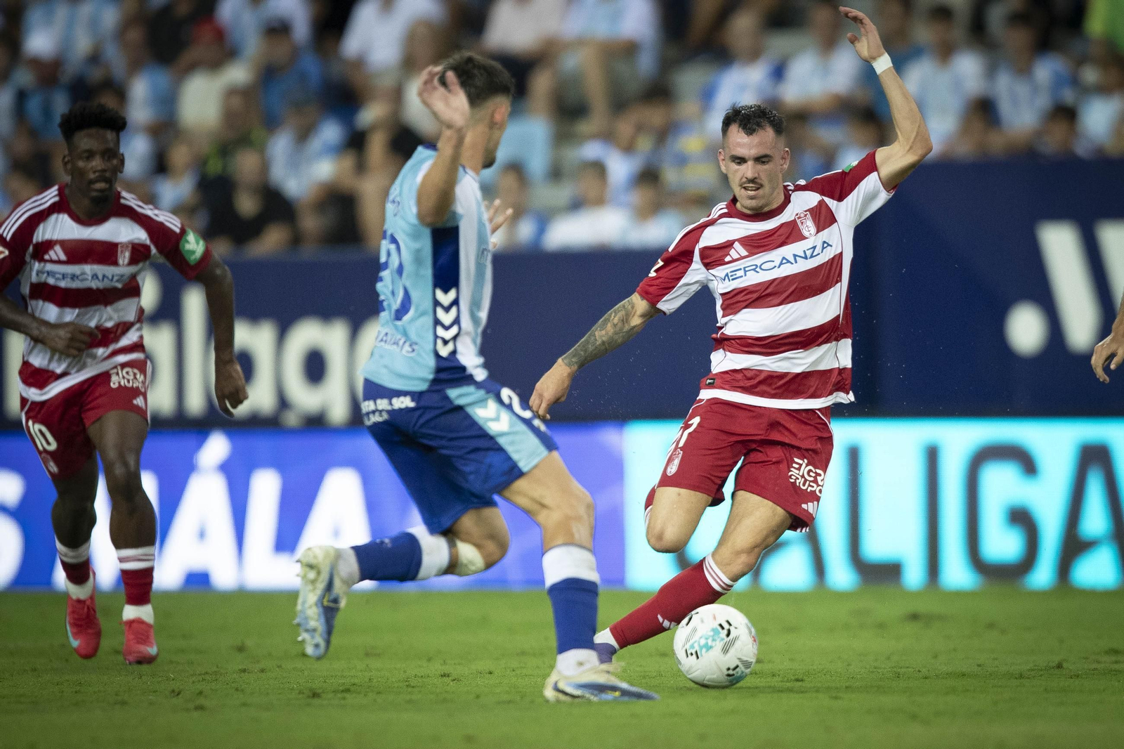 Las mejores imágenes del Málaga CF-Granada CF