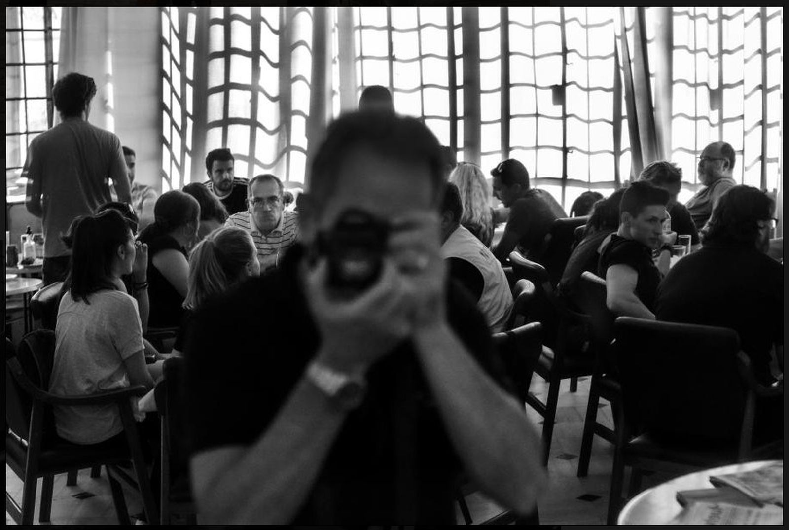 Una de las imágenes del concurso social 'Sorprendido por la cámara' del Club Fotográfico