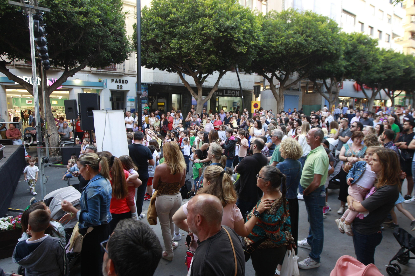 Imágenes de la Noche en Blanco en Almería