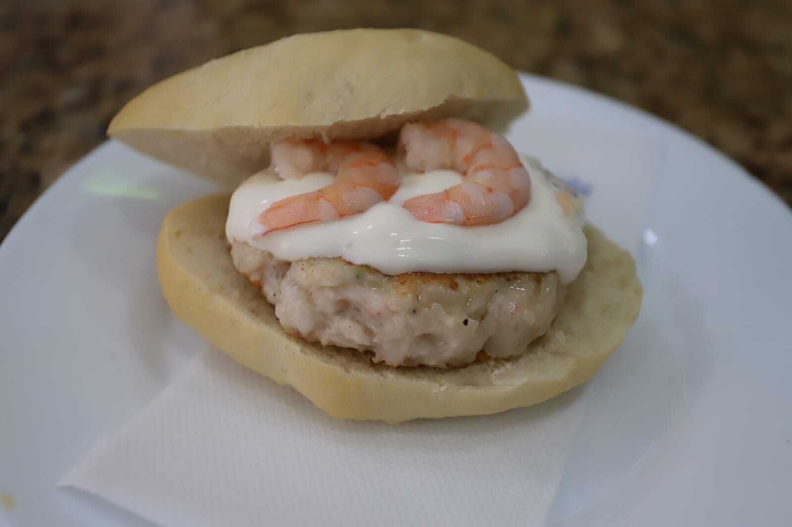 Hamburguesa de choco