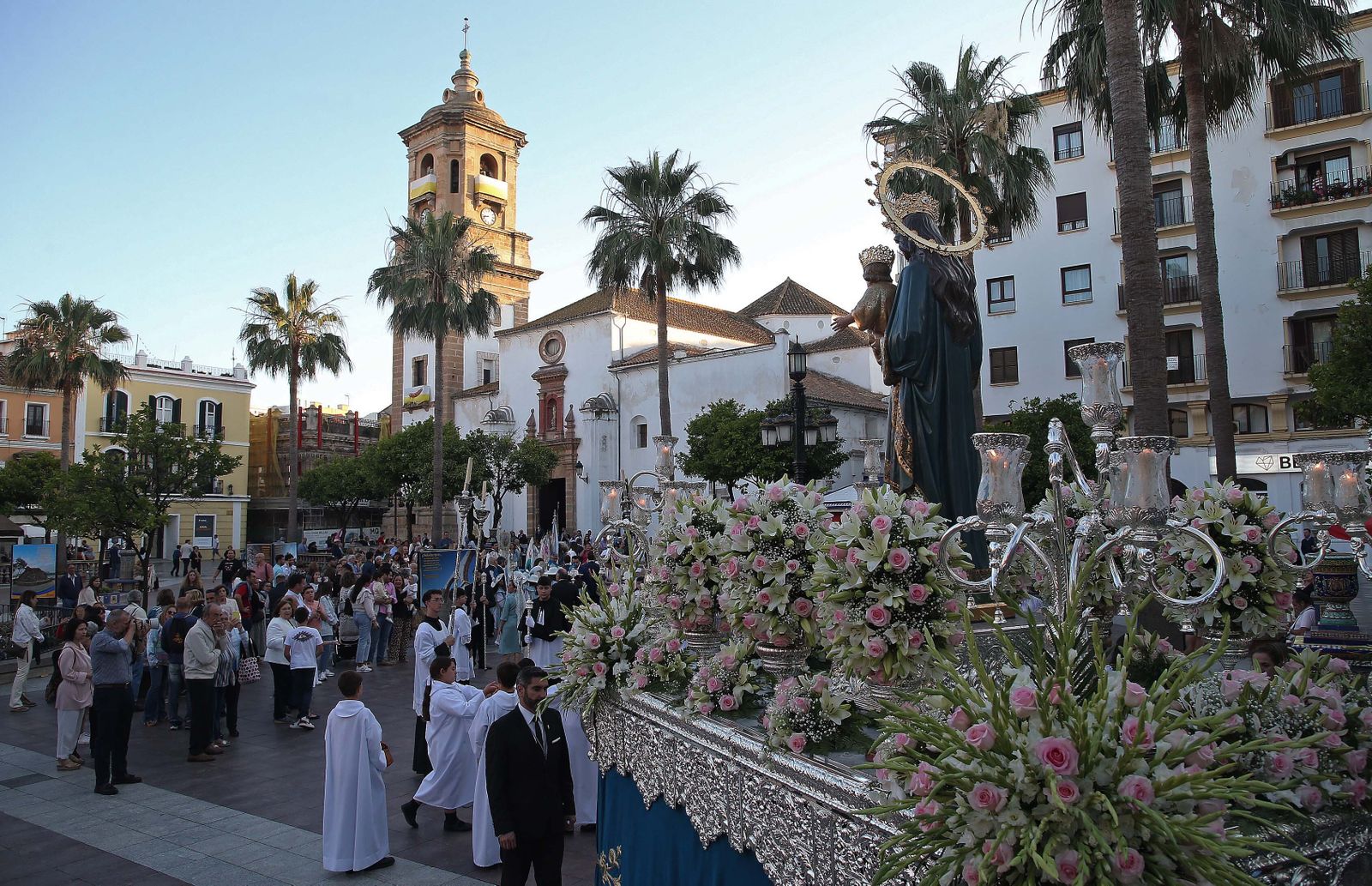 Fotos de la procesión de María Auxiliadora en Algeciras
