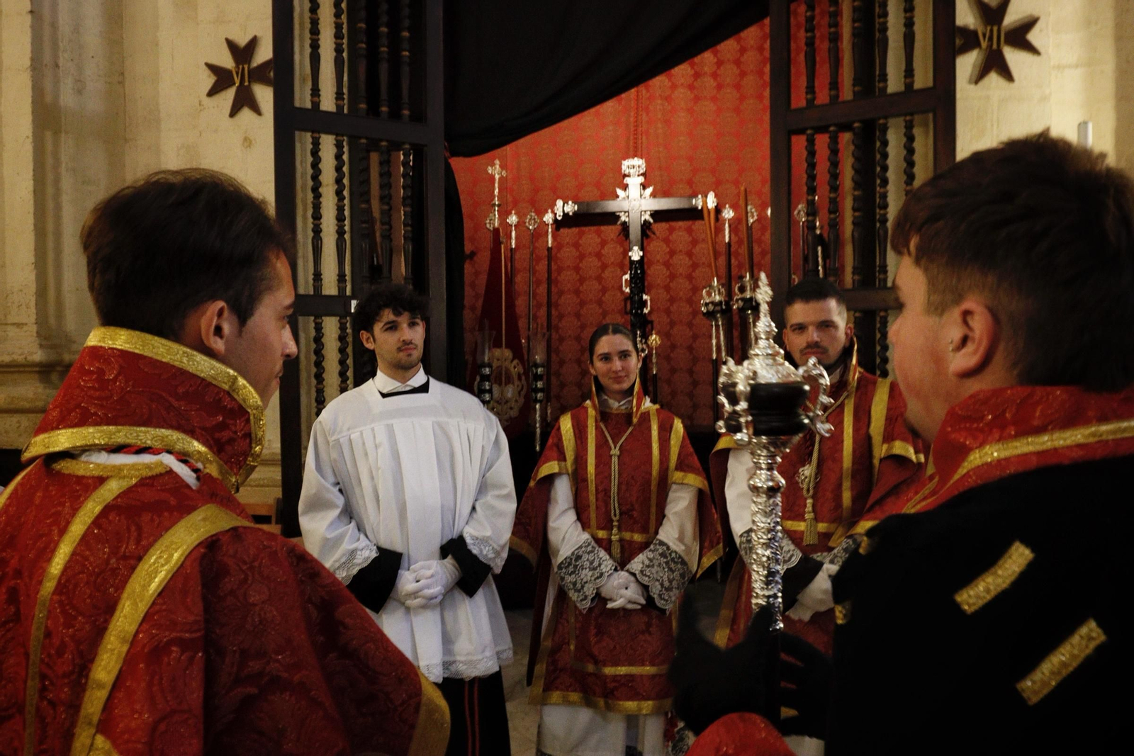Imágenes de la salida del Perdón en la Semana Santa de Chiclana 2025
