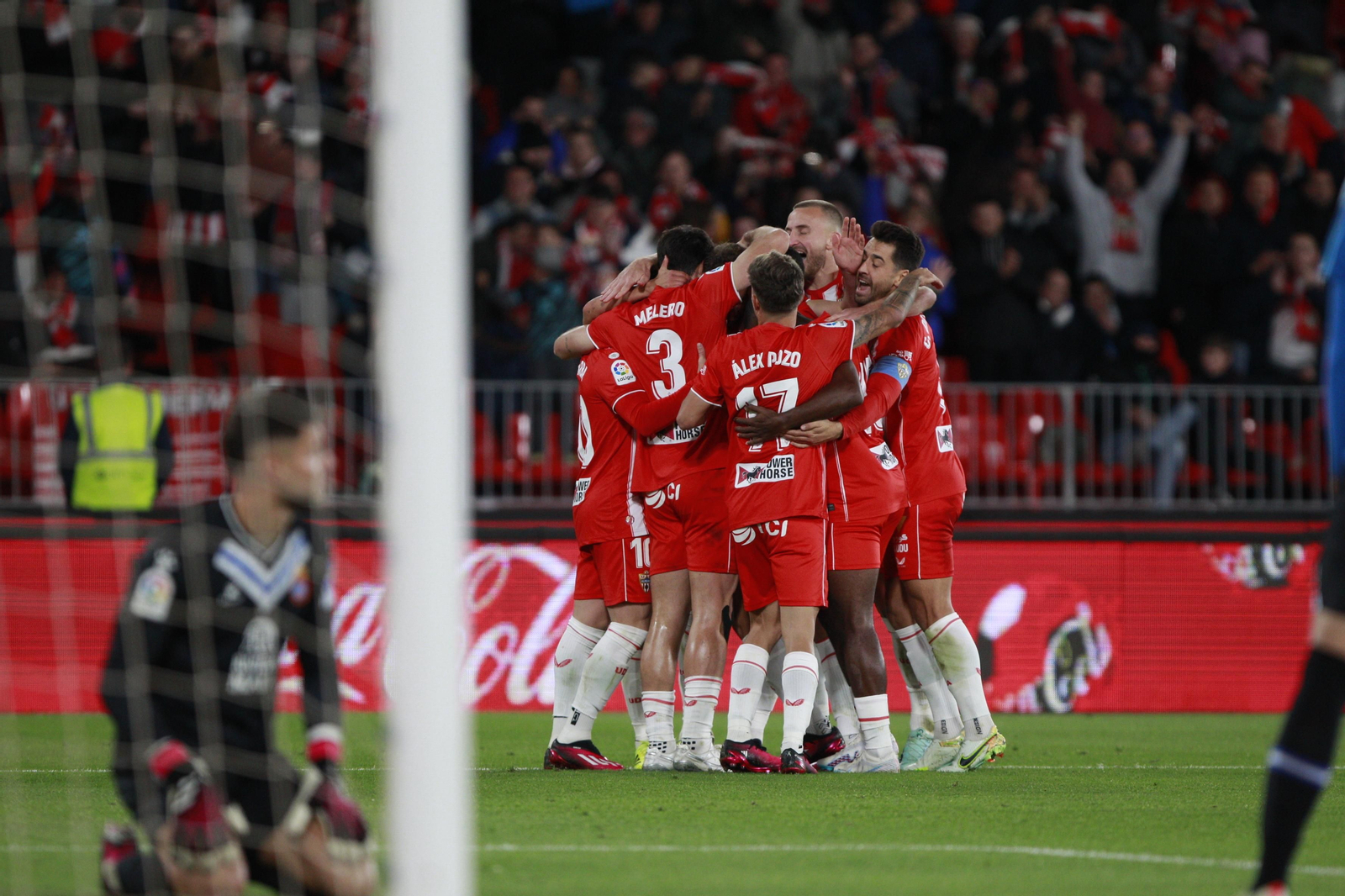 Imágenes del partido U.D. Almería-R.C.D. Espanyol