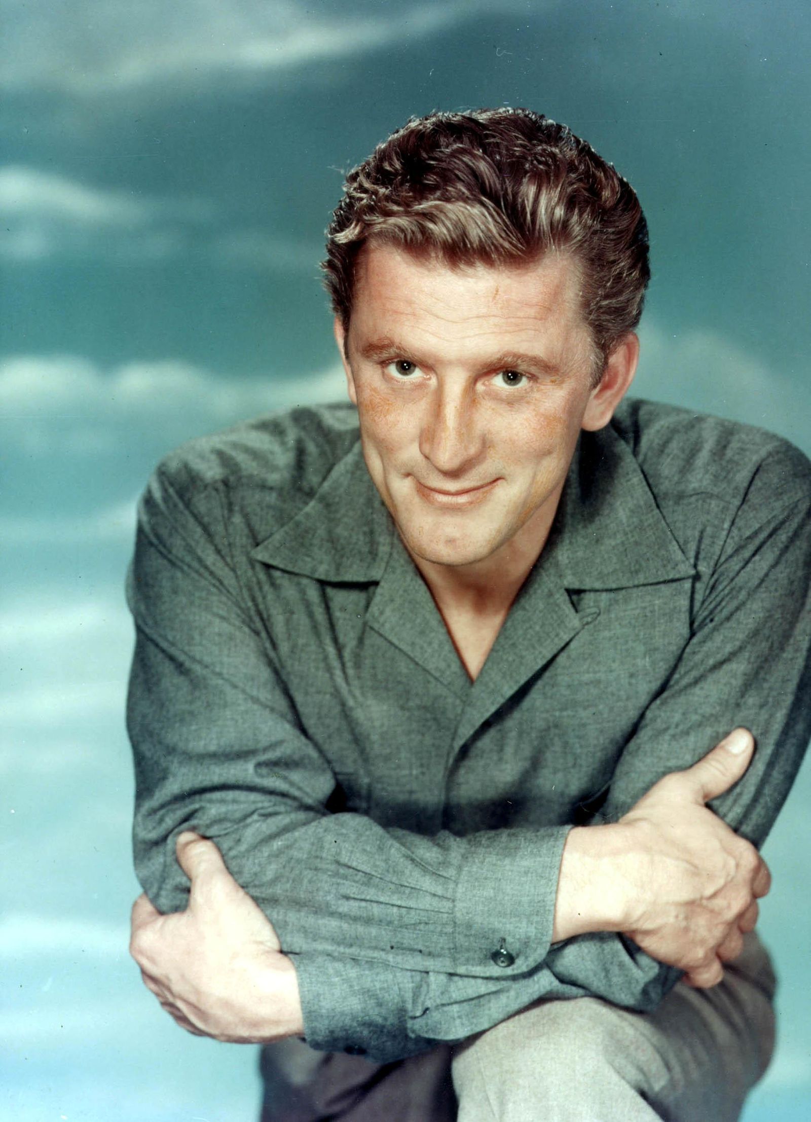 Kirk Douglas, en lo más alto de su carrera cinematográfica.