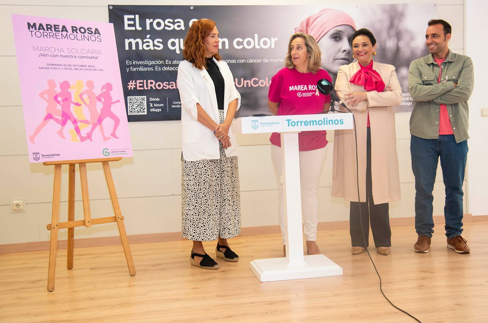 De izquierda a derecha, Gloria Manoja, Charo Pareja, Margarita del Cid y Ramón Alcaide.