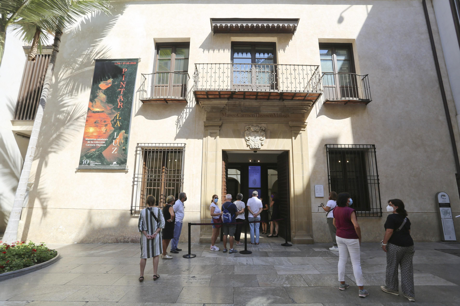 Colas en Málaga para celebrar el Día Mundial del Turismo