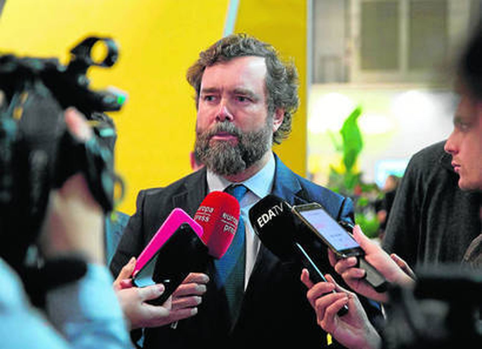 El portavoz de Vox en el Congreso, Iván Espinosa de los Monteros.