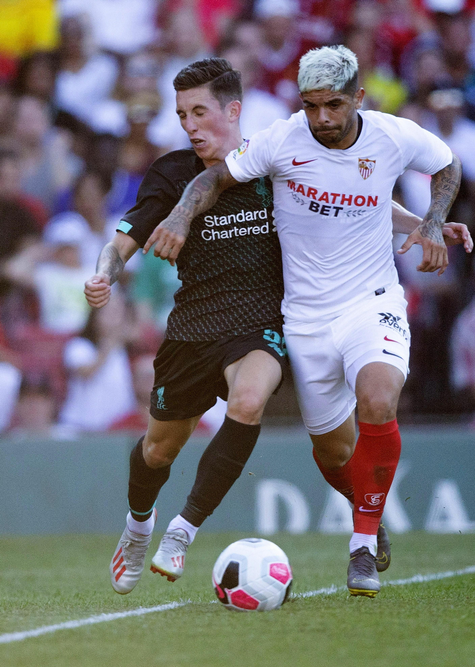 Las imágenes del amistoso Liverpool-Sevilla FC