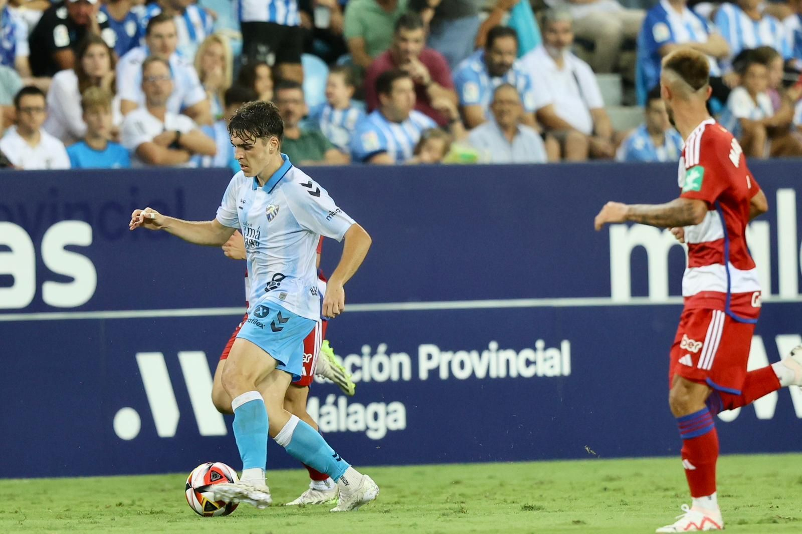 El Málaga CF - Recreativo Granada, en imágenes