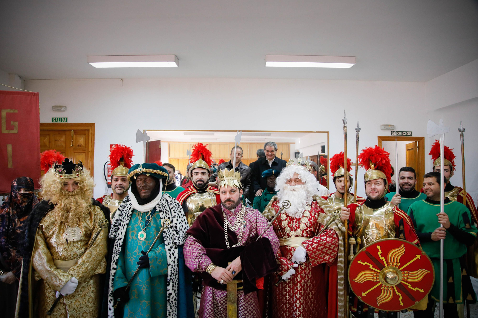 Las imágenes del Auto Sacramental de los Reyes Magos en Los Gallardos