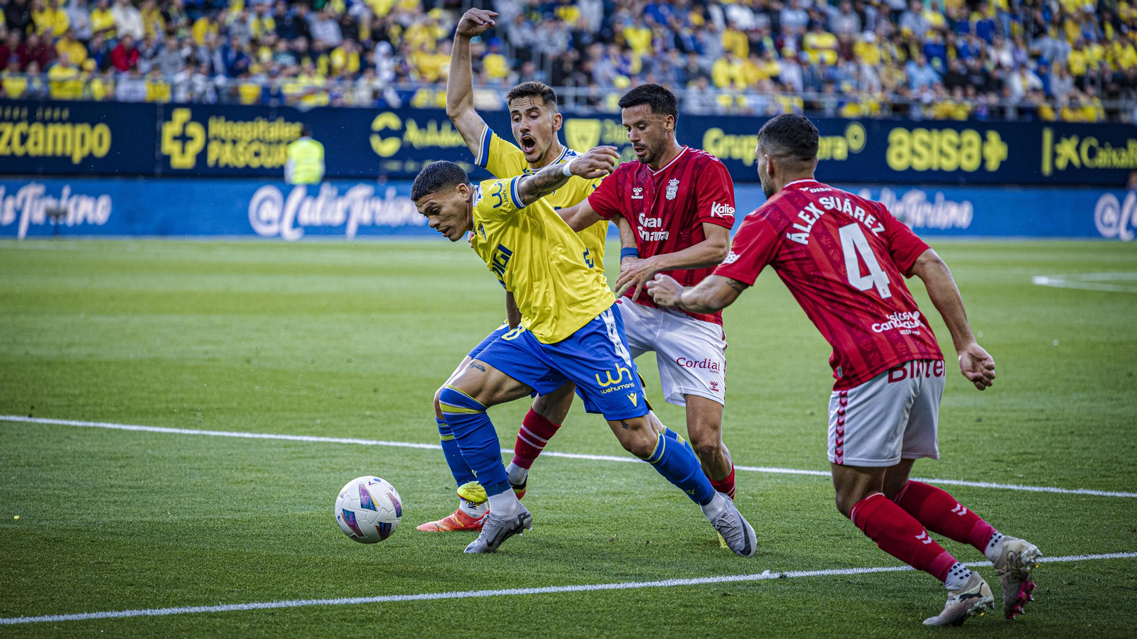 Partido del Cádiz CF contra la UD Las Palmas