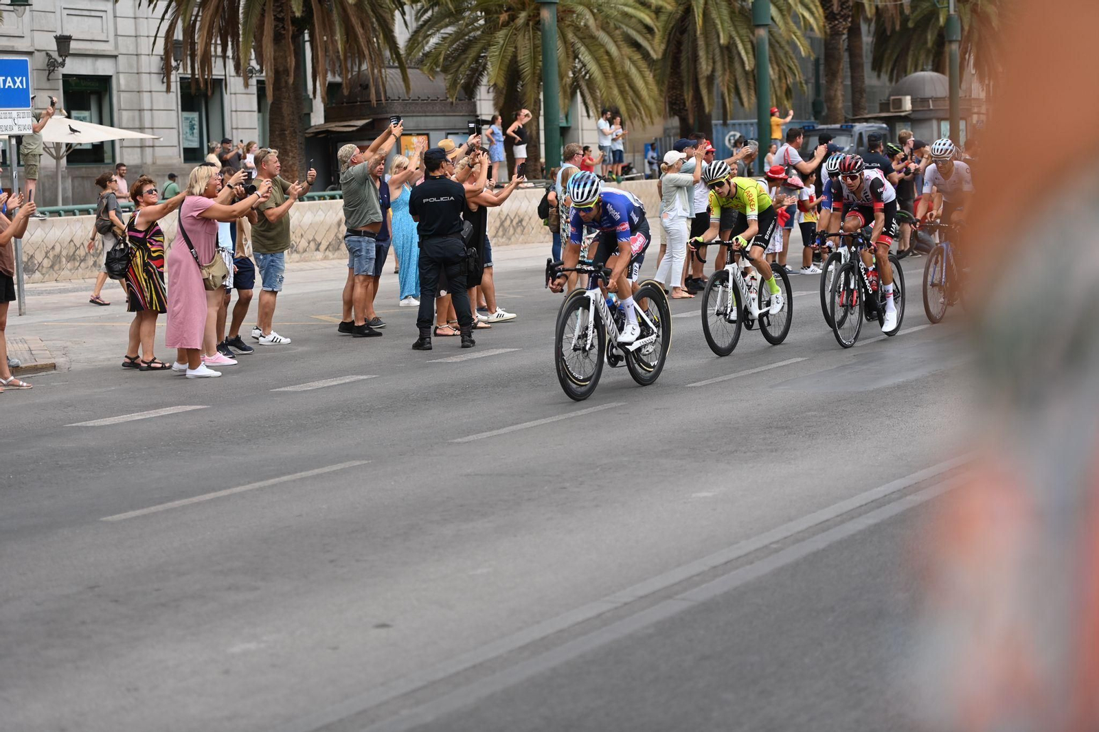 Las fotos de la Vuelta a España al paso por Málaga capital