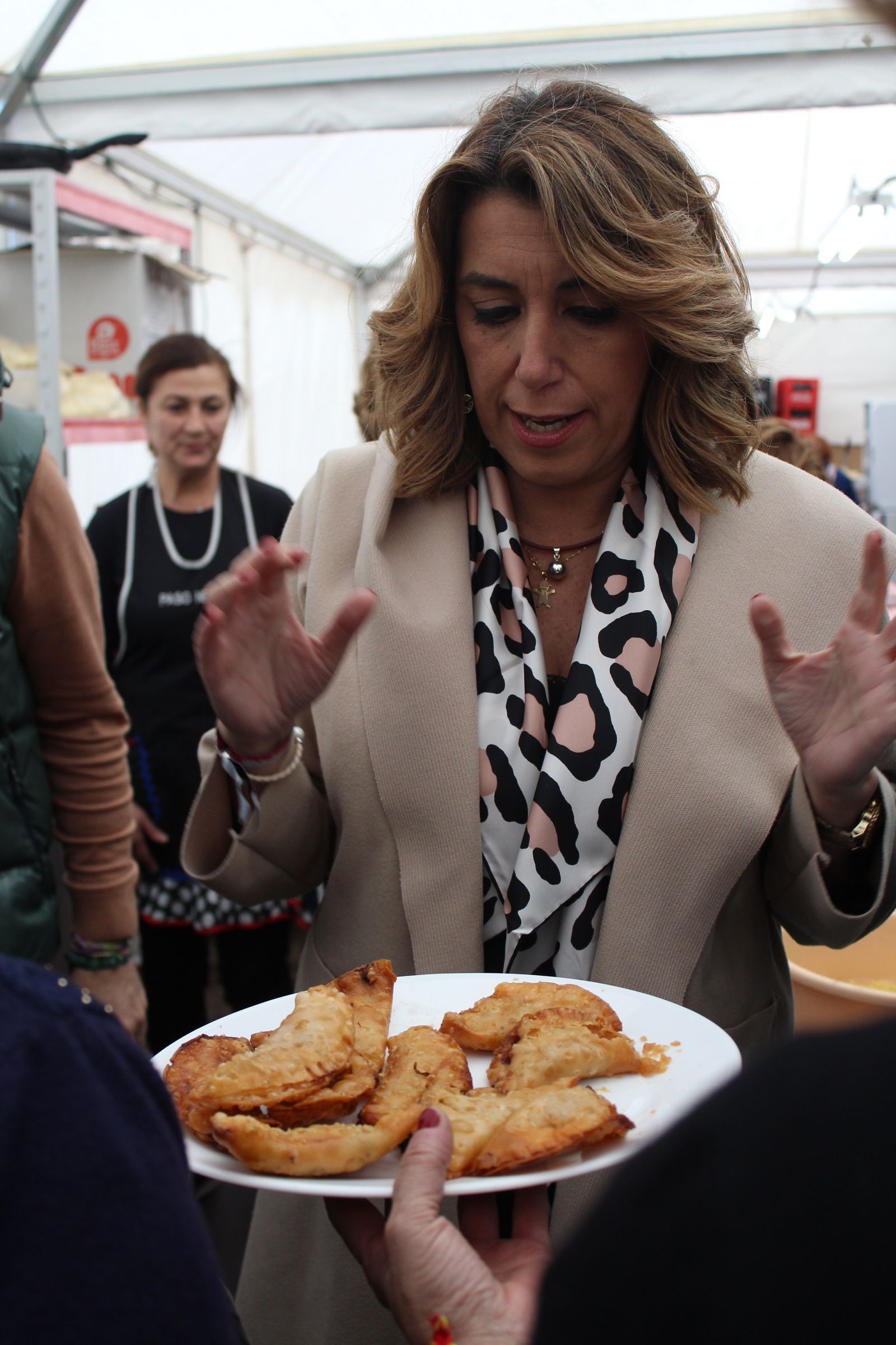 Susana Díaz visita la Feria de Cuevas del Almanzora