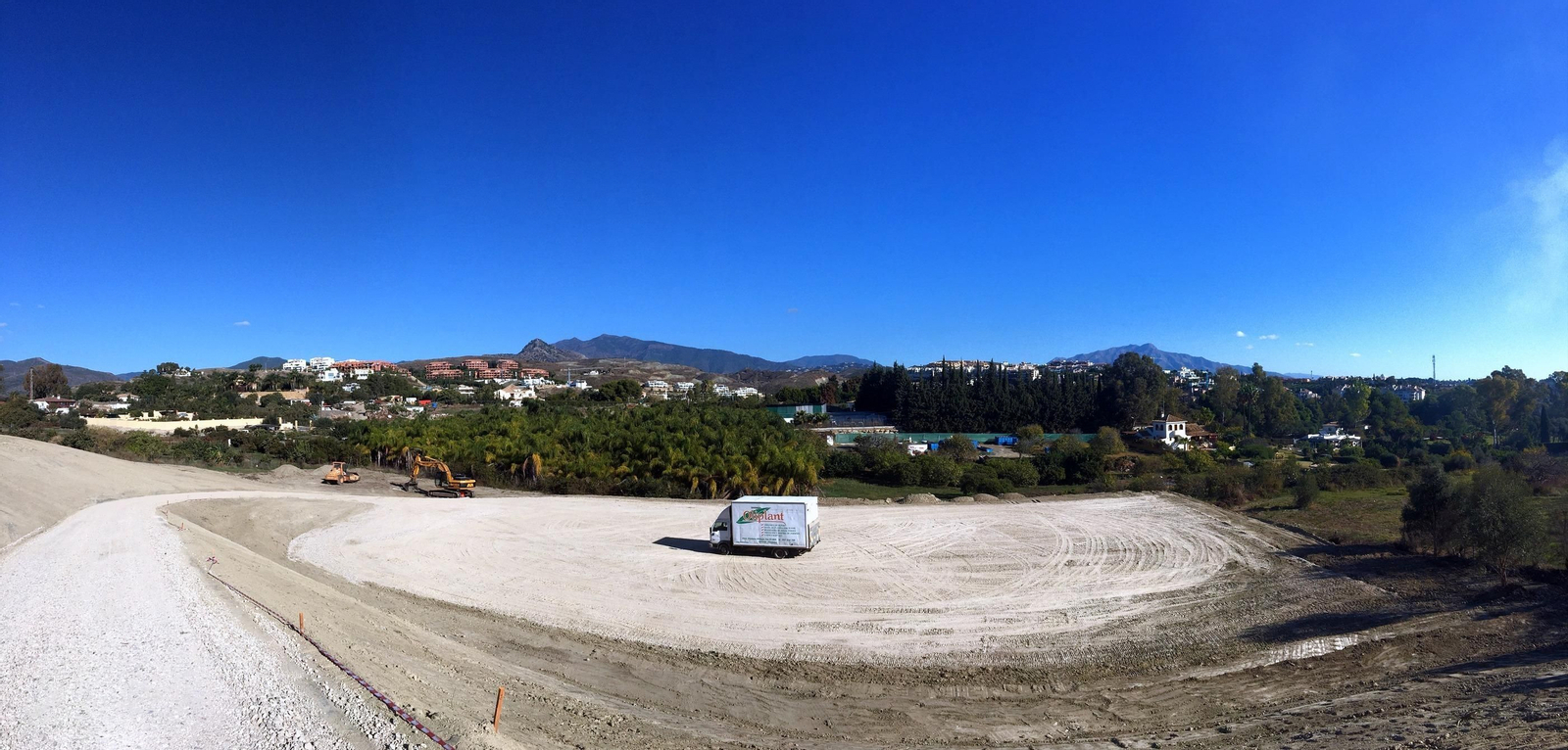 La zona donde se construirá.