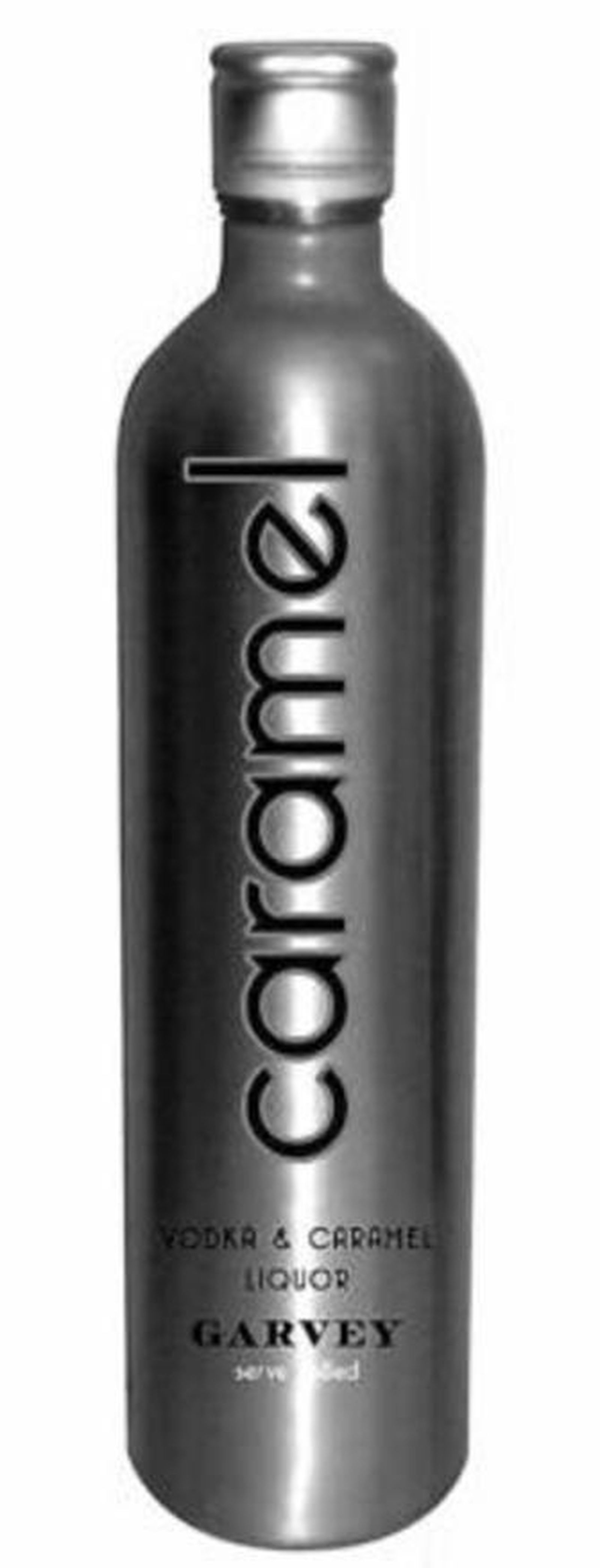 La botella de 'Garvey Caramel'.