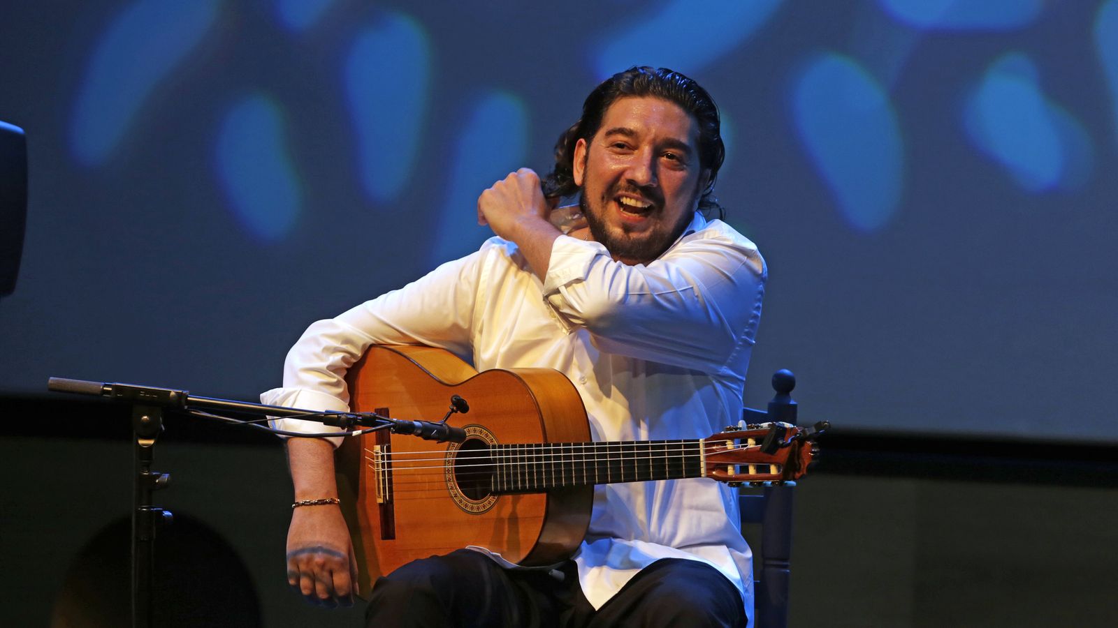 El guitarrista Antonio Rey.